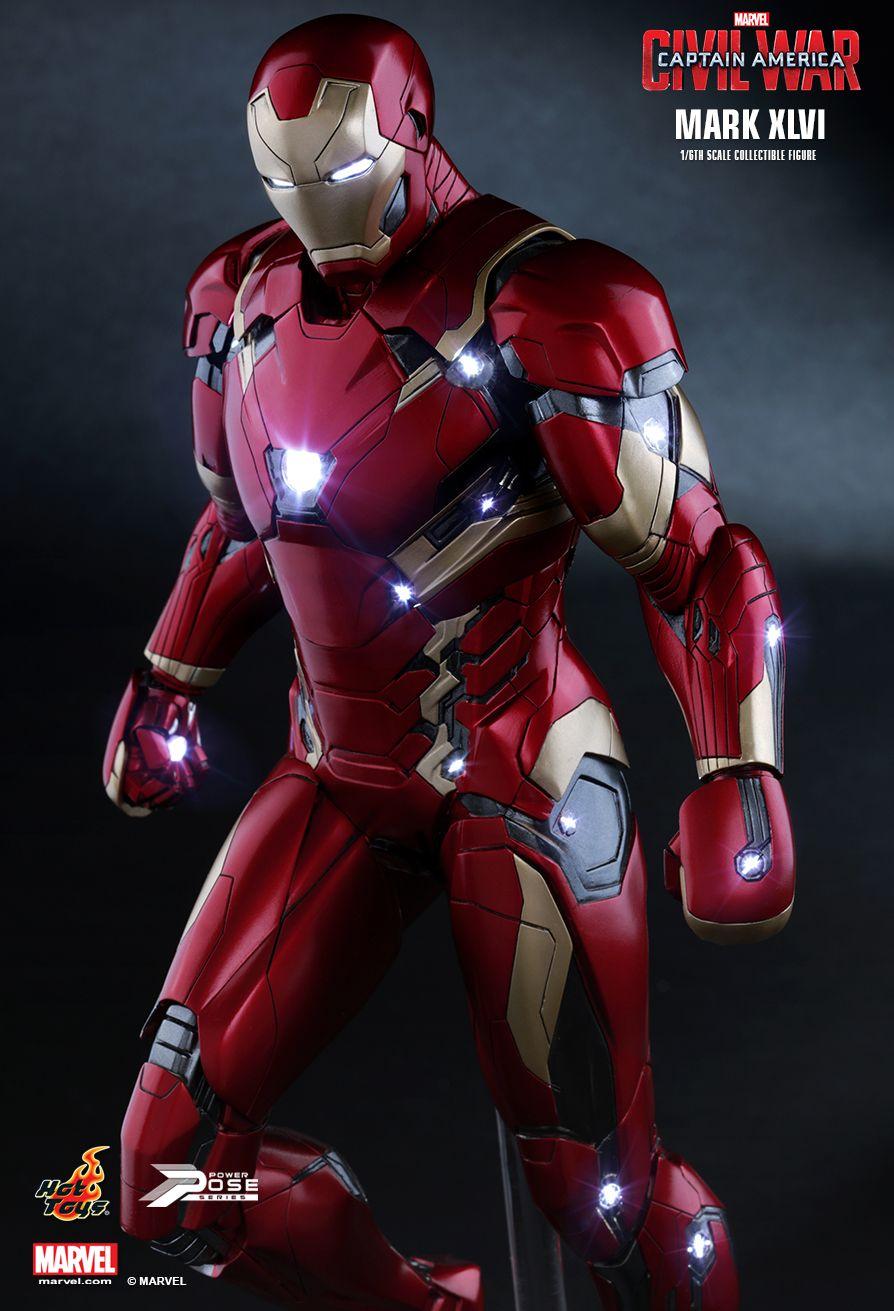 894x1311 Hot Toys Civil War Iron Man Mark 46 Photo & Order Info! Toy News