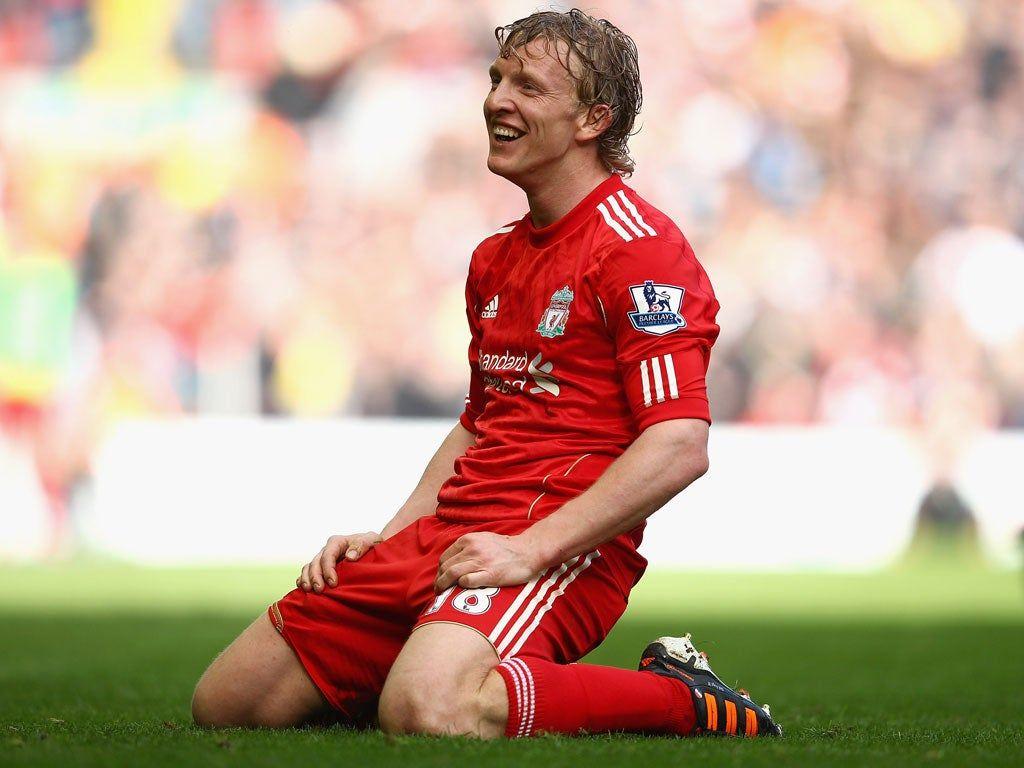 1024x768 Dirk Kuyt vents frustration at Kenny Dalglish over lack of Liverpool opportunities