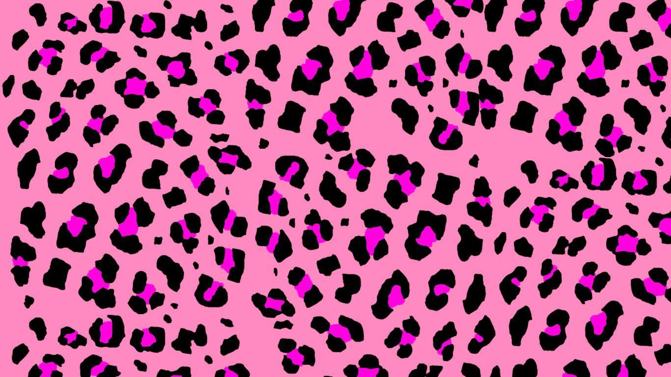 Warm And Cute Pink White Leopard Print Fashion Girly Style Background  Wallpaper Image For Free Download  Pngtree