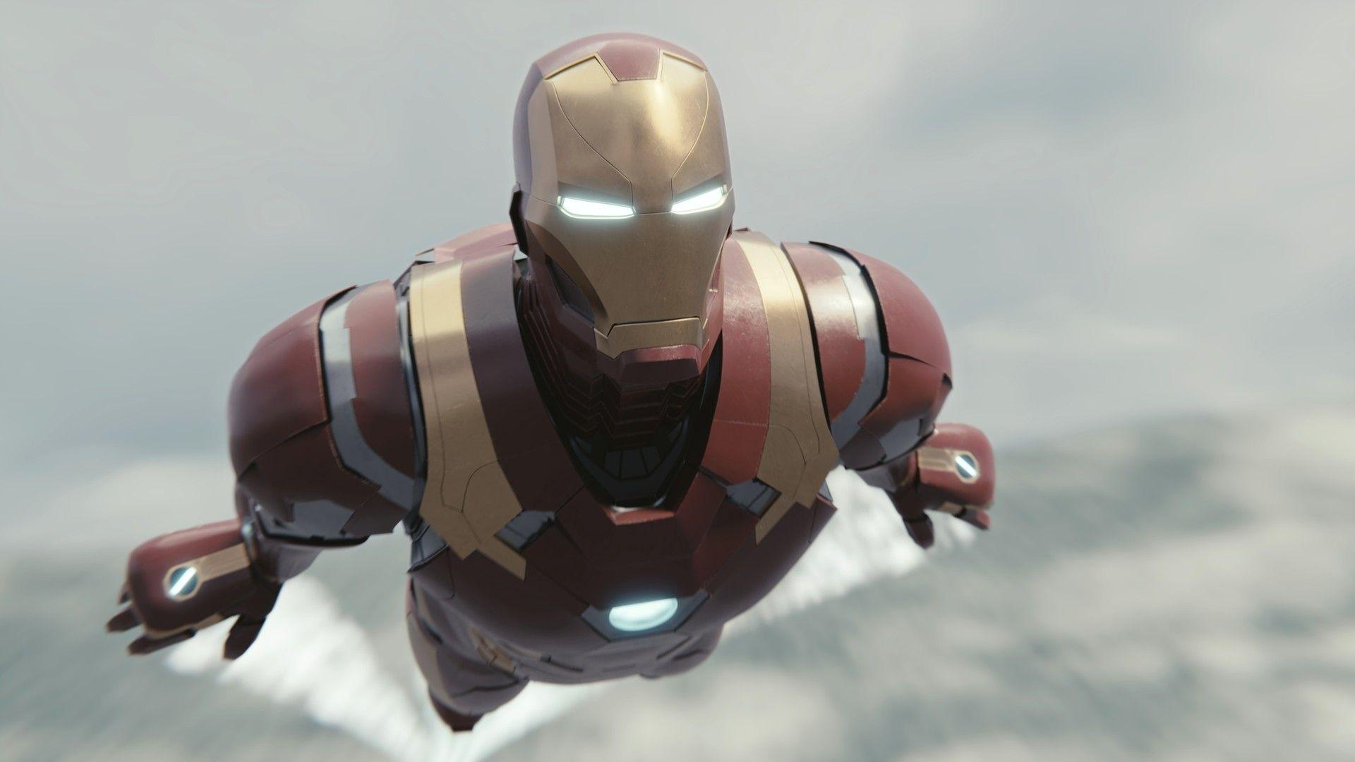 1920x1080 Ironman (Mark 46), Egor Rumyantcev