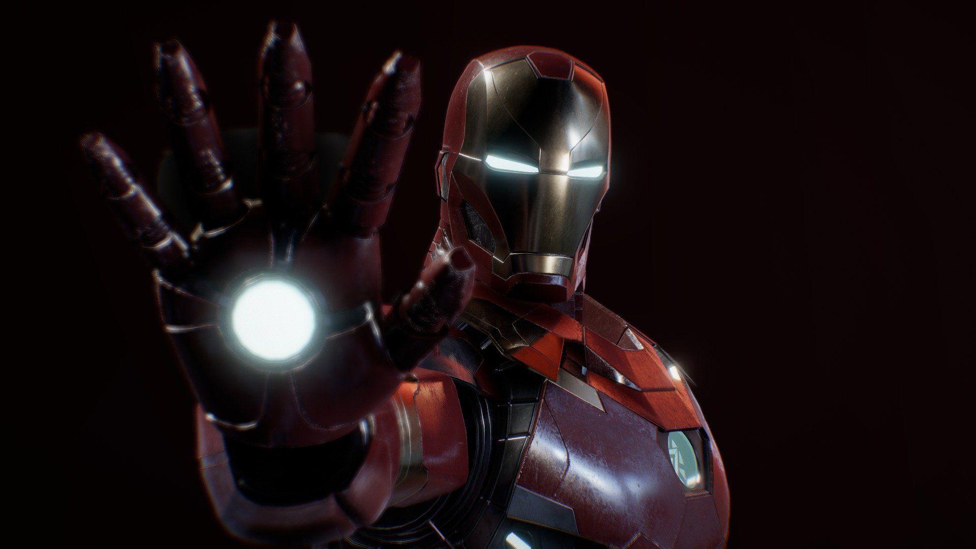 1920x1080 Ironman (Mark 46) Royalty Free 3D model by EgirX [1324dc4]