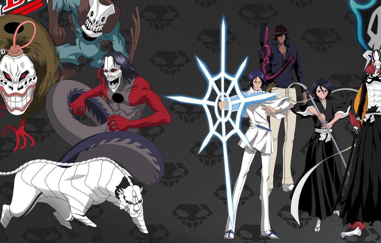 1332x850 Wallpaper game, Bleach, anime, bankai, hero, asian, Kurosaki Ichigo, Kuchiki Rukia, manga, japanese, arrow, oriental, asiatic, yuusha, shinigami, tensa zangetsu image for desktop, section сёнэн