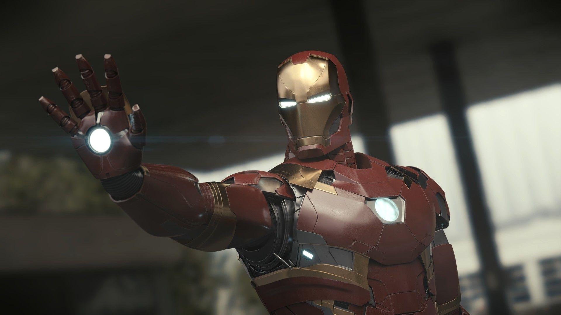 1920x1080 Ironman (Mark 46), Egor Rumyantcev