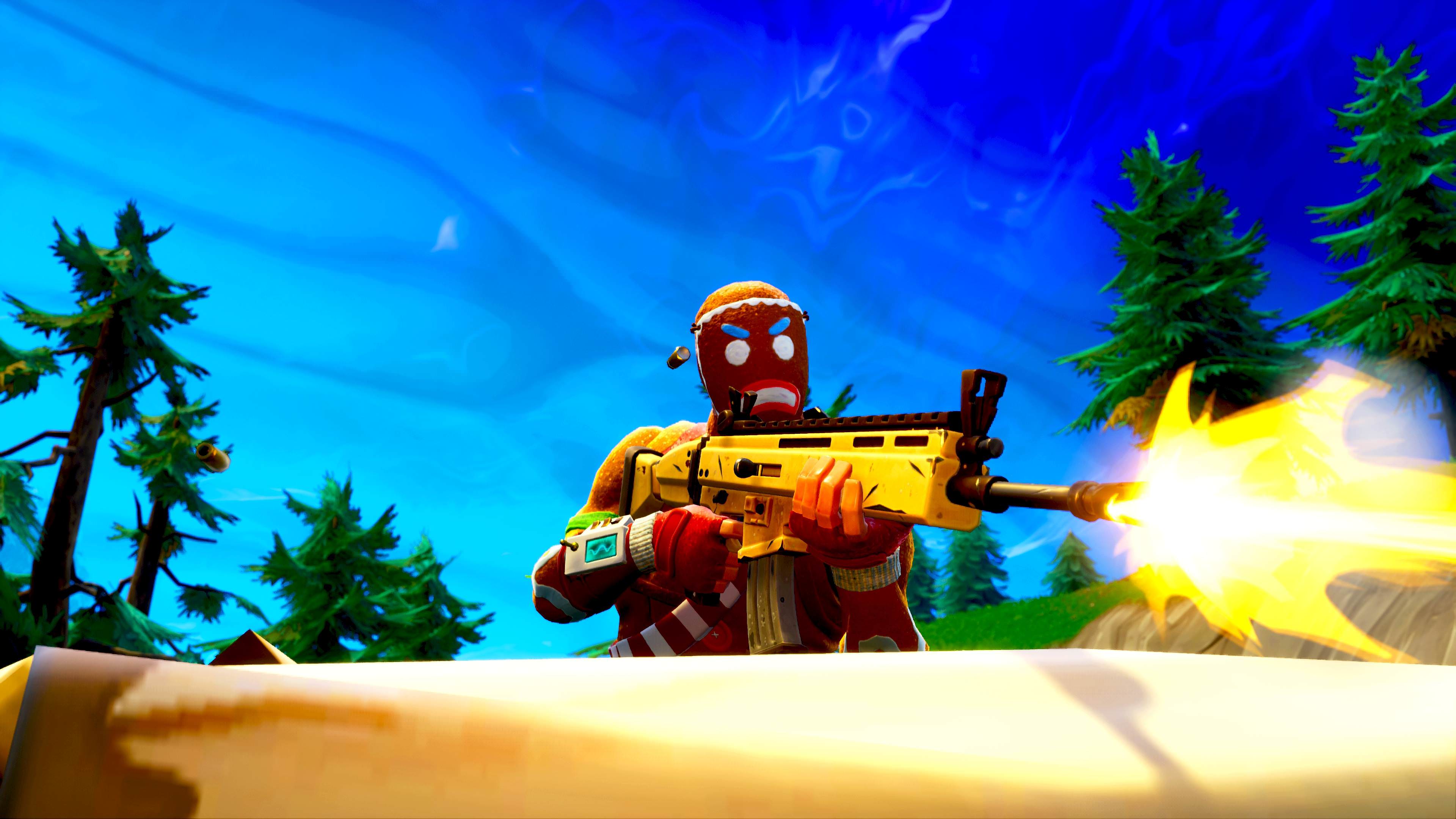 3840x2160 Fortnite Gingerbread Wallpaper
