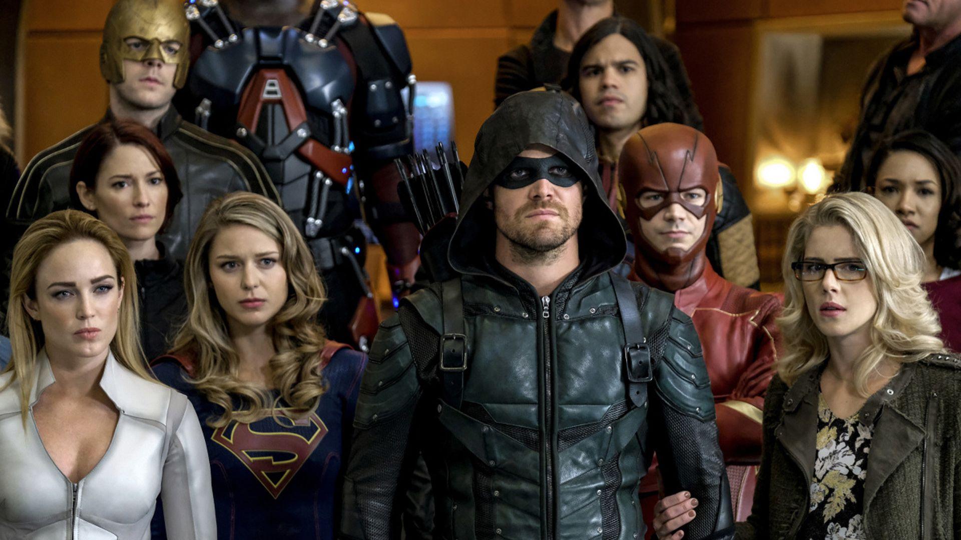 1920x1080 Desktop Wallpaper Supergirl, Arrow, The Flash, And Legends Of Tomorrow, Crossover, Tv Series, HD Image, Picture, Background, A1cbae