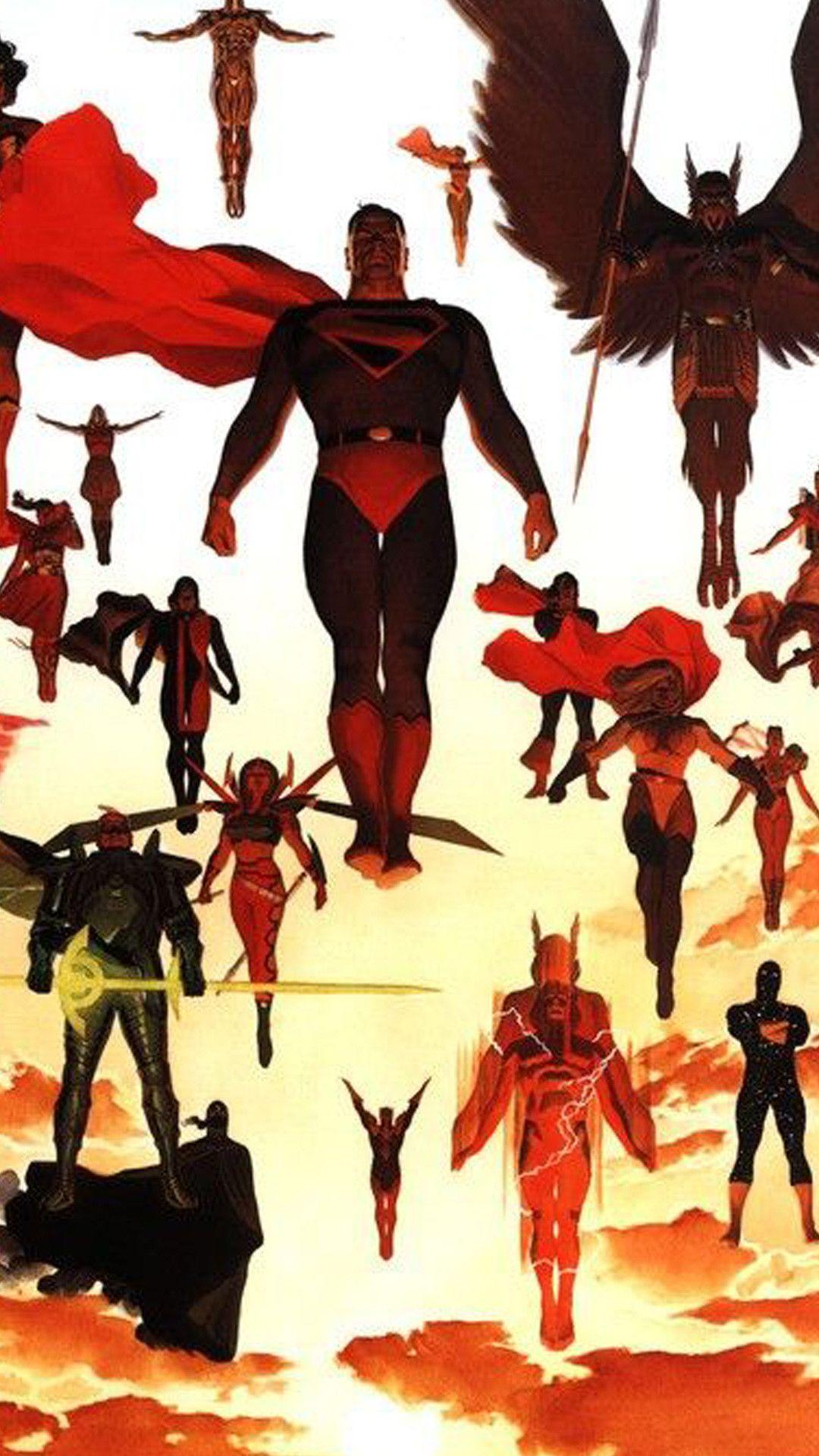 1080x1920 Justice League Wallpaper