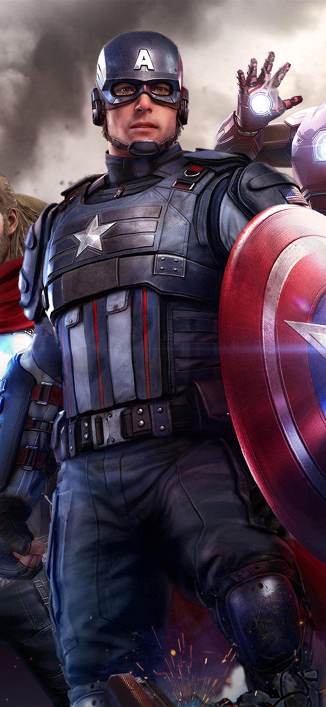 1125x2436 marvels avengers 4k iPhone 11 Wallpaper. Lock screen wallpaper iphone, Marvel avengers, Avengers