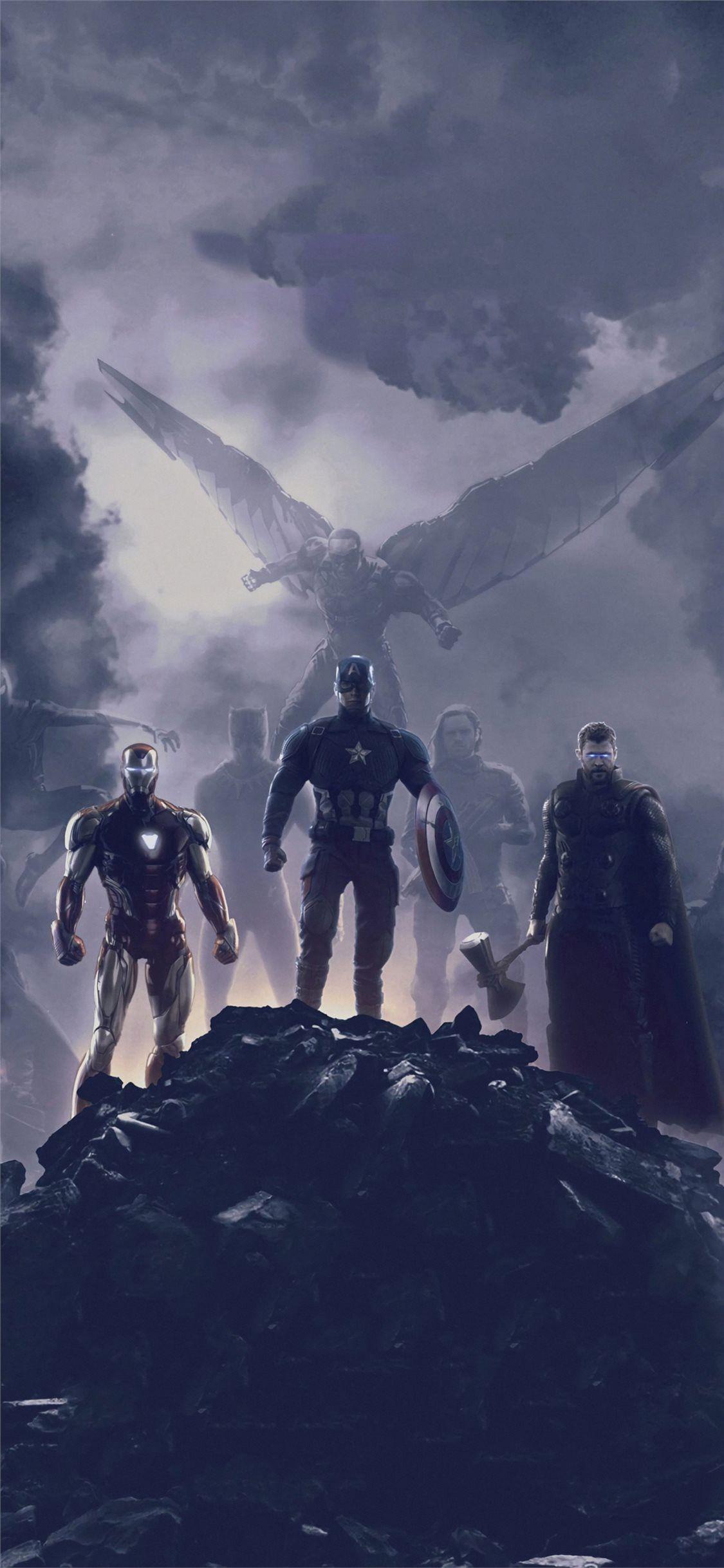 1125x2436 Awesome Avengers Endgame Trinity 2019 iPhone X Wallpaper Free Download. Avengers wallpaper, Marvel cinematic, Marvel superheroes