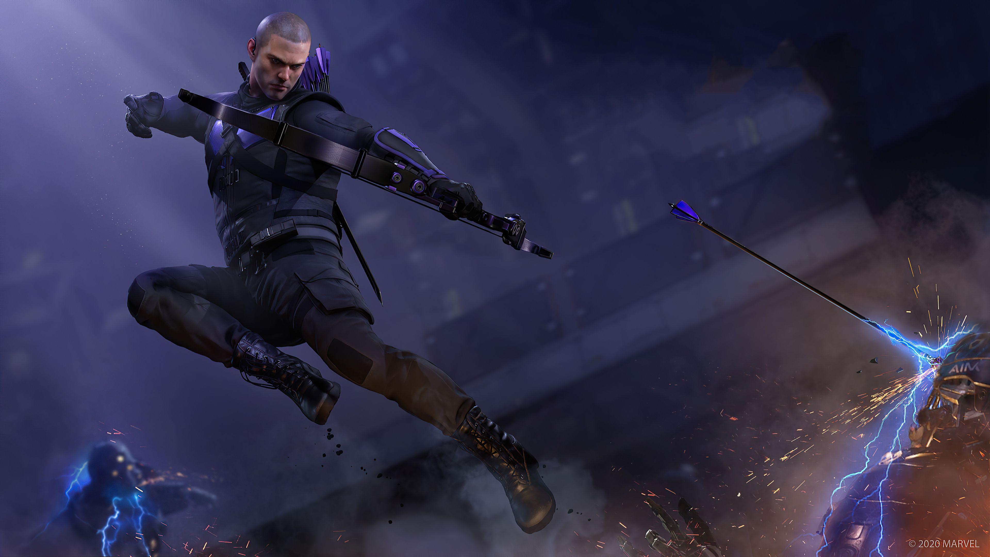 3840x2160 Hawkeye Marvels Avengers HD Games, 4k Wallpaper, Image, Background, Photo and Picture