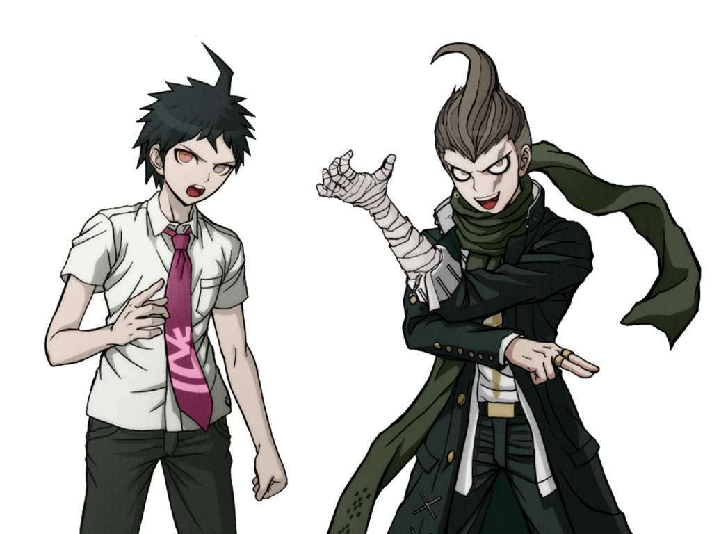 1024x768 Hajime & Gundham. Color Swap Sprite Edit (Set # Edit )