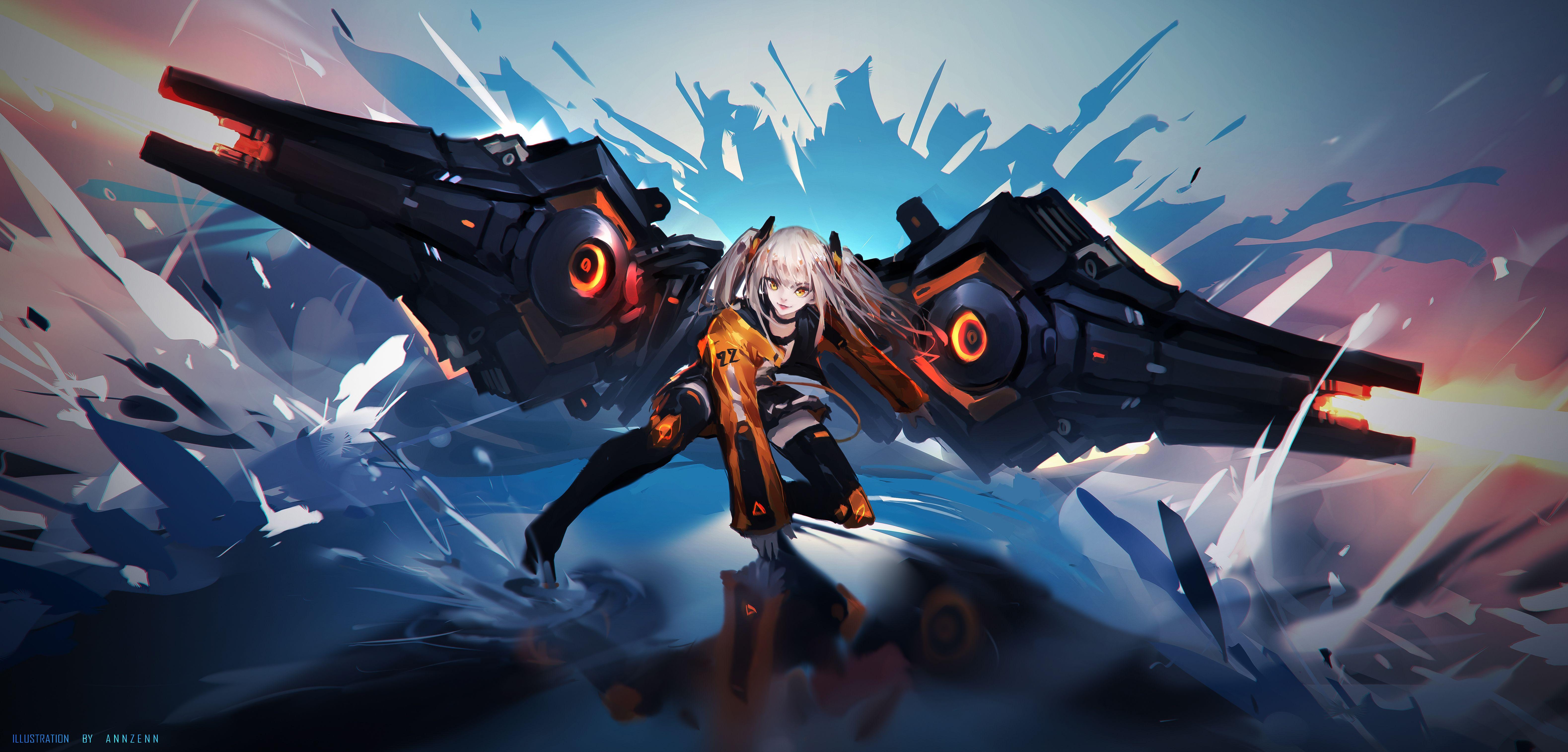 6316x3028 Anime Girl Hit Me Again 4k iPad Air HD 4k Wallpaper, Image, Background, Photo and Picture