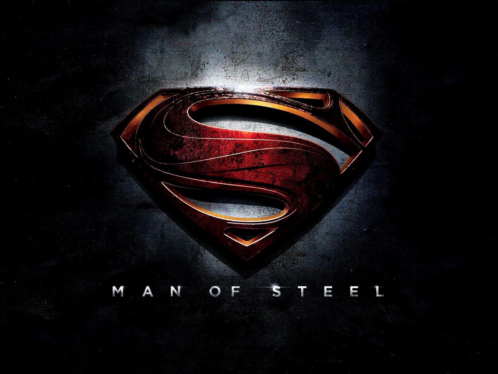 1600x1200 Superman Man Of Steel 3D Logo HD Wallpaper. Wide Screen Wallpaper 1080p, 2K, 4K