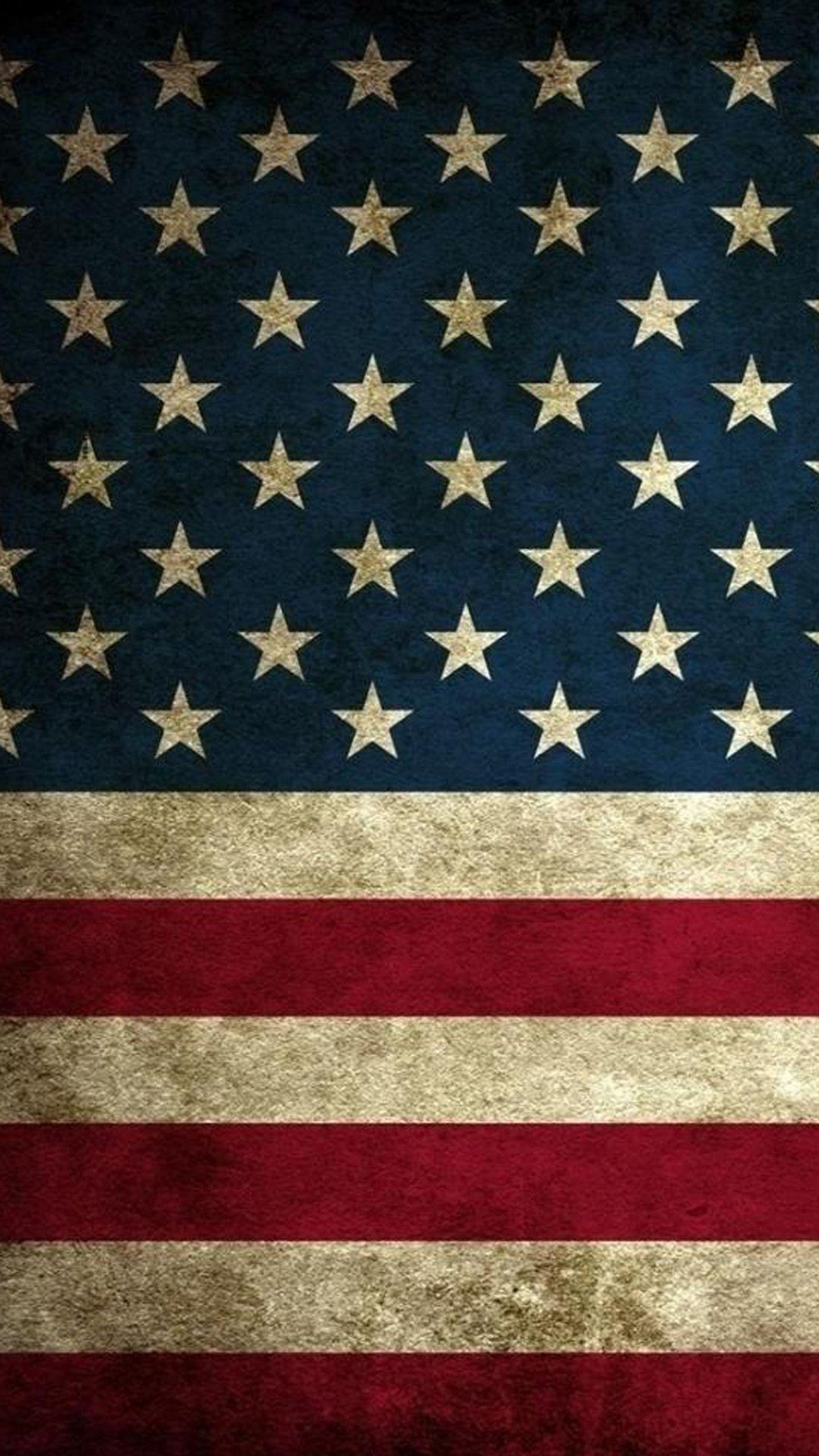 1440x2560 American Flag Wallpaper