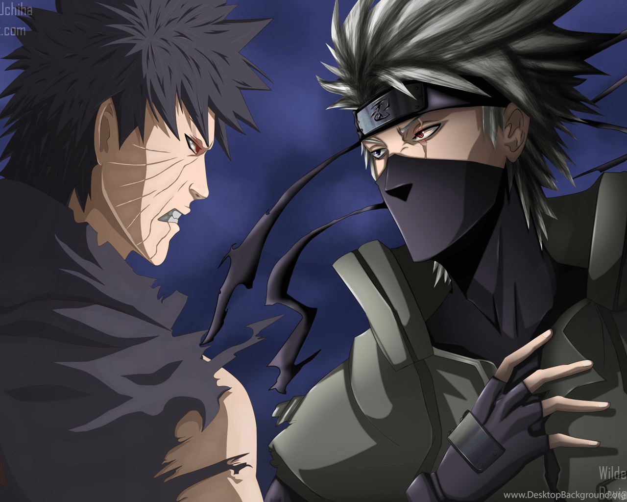 Kakashi Vs Obito Wallpapers - Top Free Kakashi Vs Obito Backgrounds ...