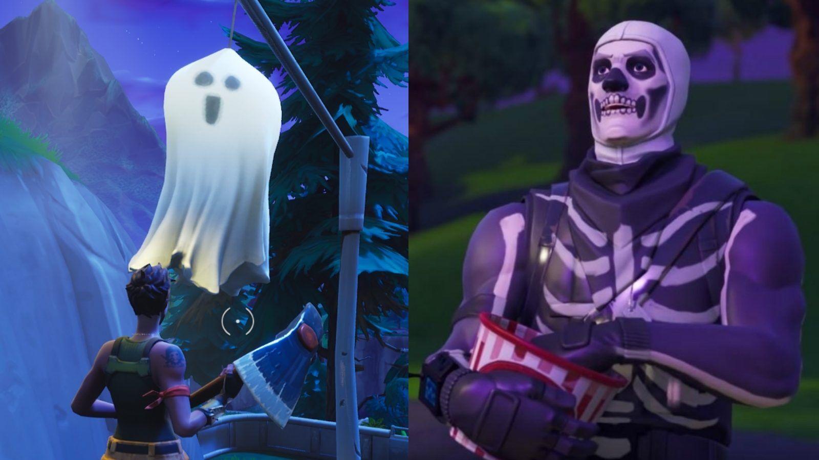 1600x900 Free download Fortnite map is getting a Halloween makeover could Skull Trooper [1600x900] for your Desktop, Mobile & Tablet. Explore Fortnite Halloween Wallpaper. Fortnite Halloween Wallpaper, Fortnite Halloween 4k