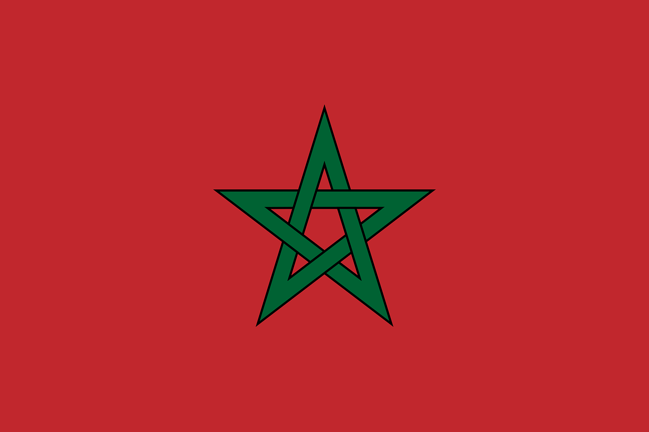 1280x853 Morocco Flag National vector graphic