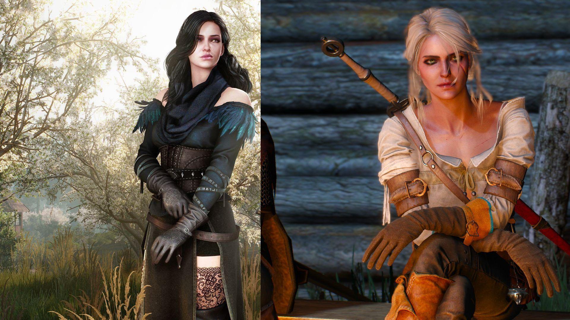 1920x1080 Freya Allan and Anya Chalotra Cast as Ciri and Yennefer Respectively in Witcher Netflix Series