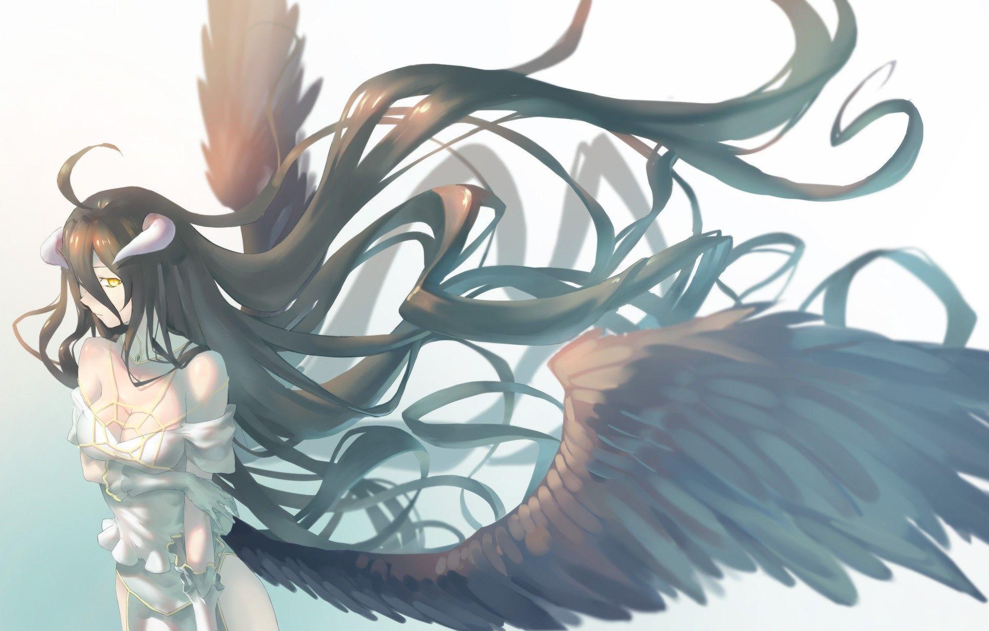 2000x1277 #Albedo (OverLord), #anime girls, #Overlord (anime), wallpaper. Mocah.org HD Wallpaper