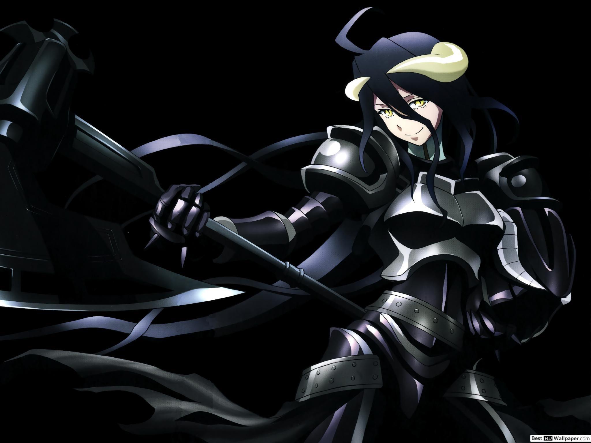 2048x1536 Overlord, albedo dark HD wallpaper download