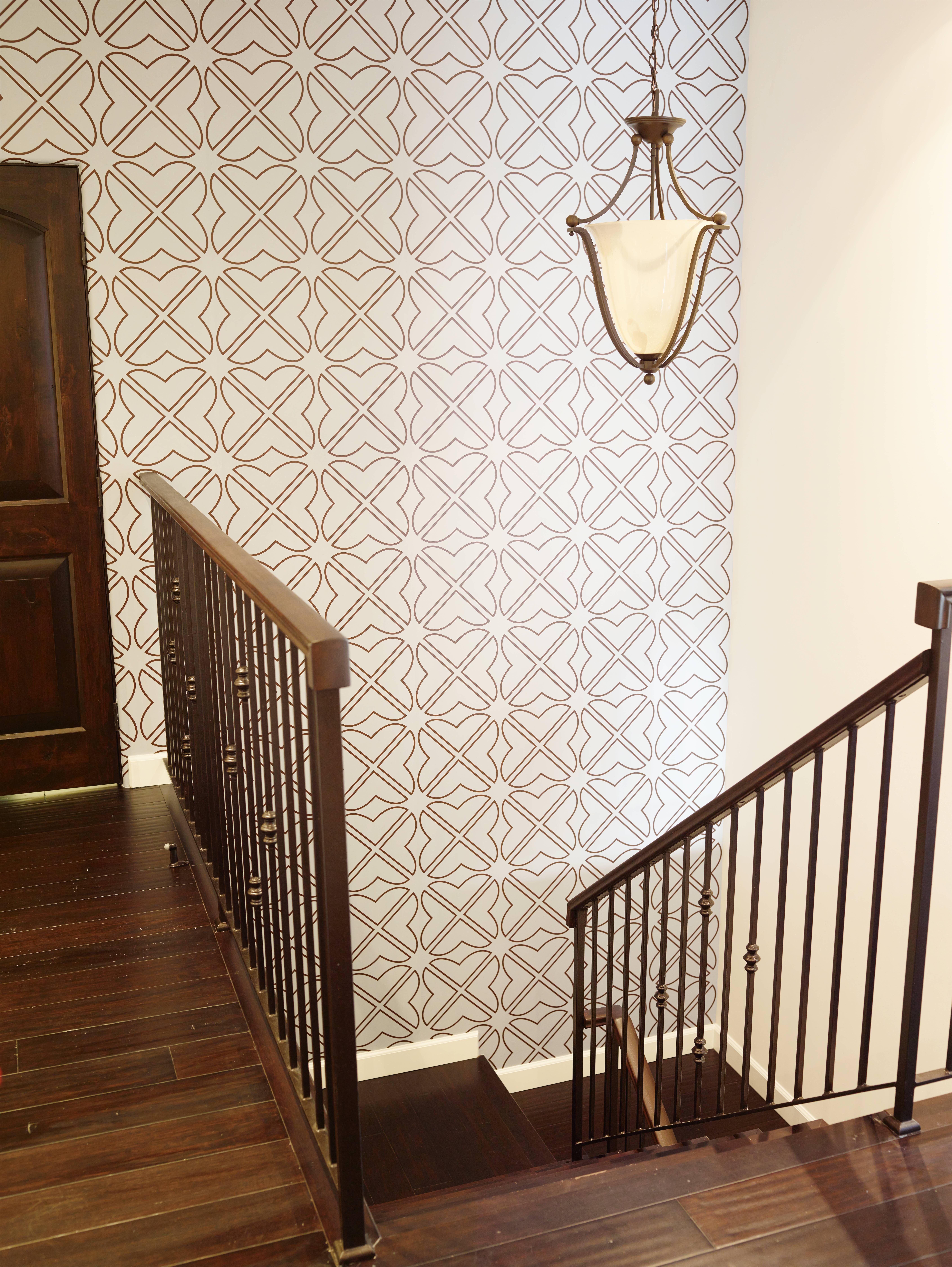 6762x9000 Wallpaper by Aronel, on staircase wall. Wallpaper staircase, Stairway wallpaper, Staircase wall