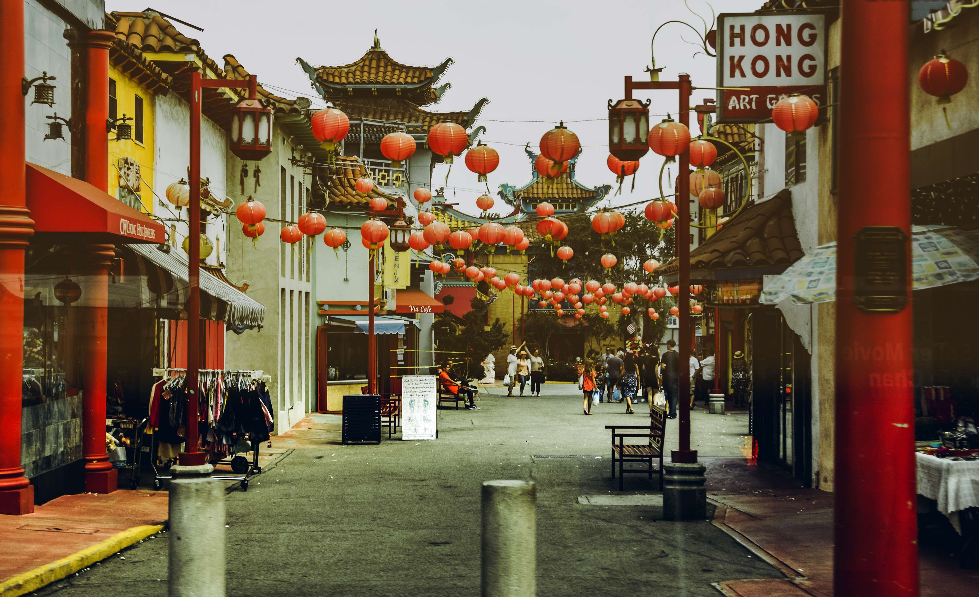 3840x2341 china, chinatown 4k wallpaper. Mocah.org HD Desktop Wallpaper