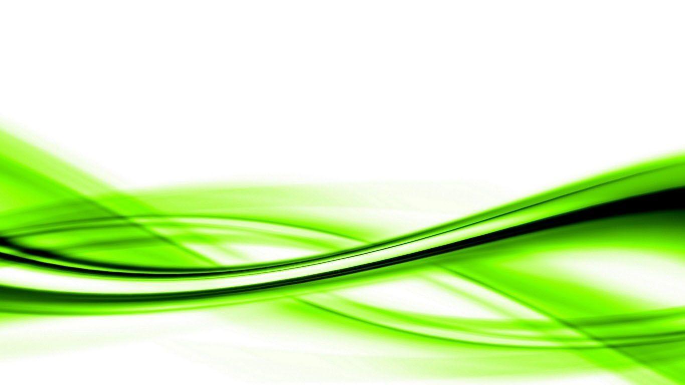 1366x768 Green White Wallpaper