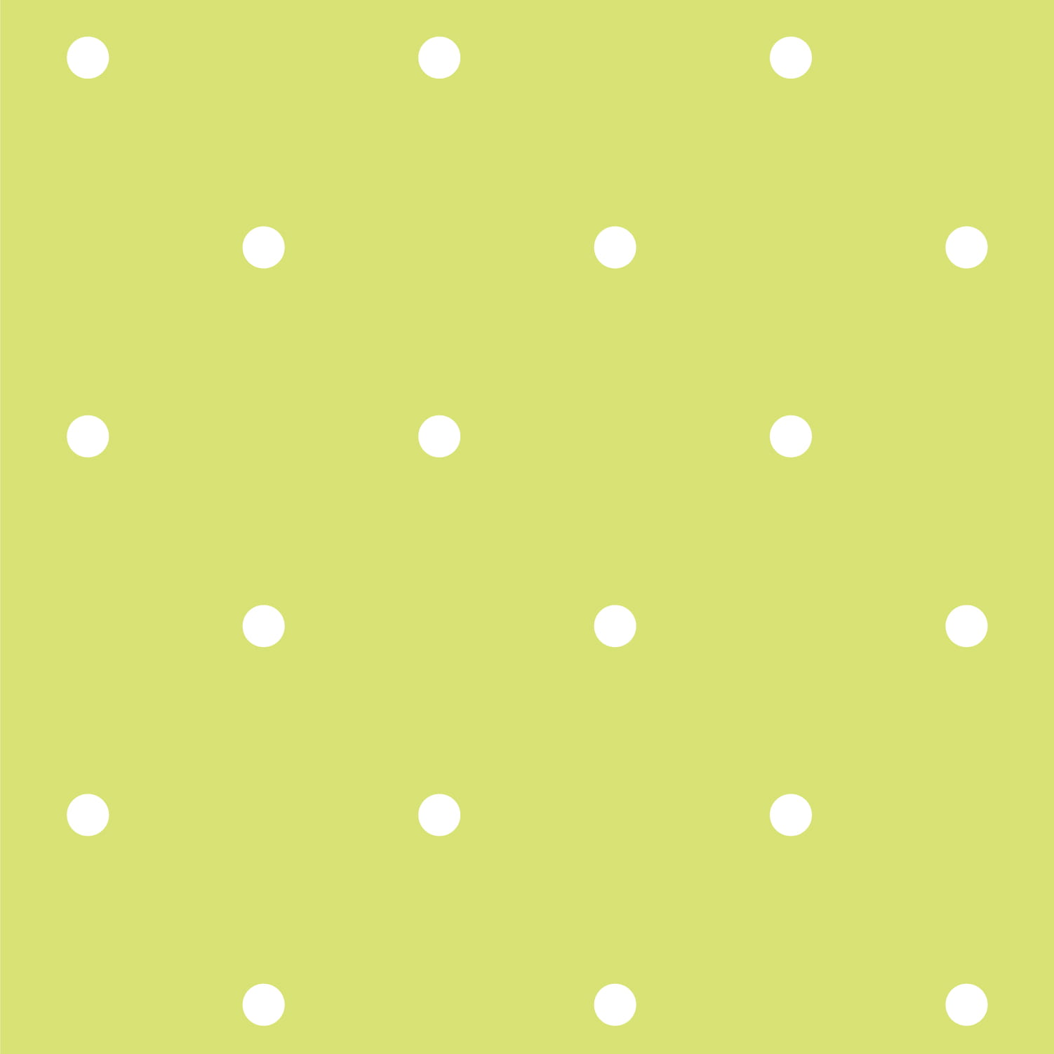 1502x1502 Lime Green and White Small Polka Dot Wallpaper Stories Wallpaper