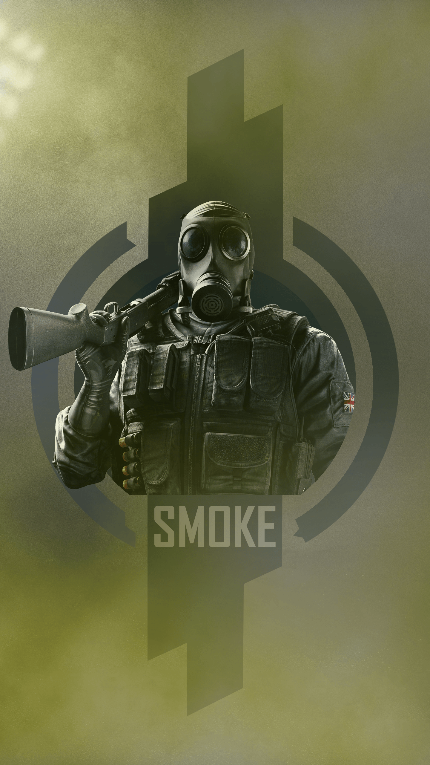 1440x2560 C A N I S T E R. Smoke Phone Wallpaper (2k)