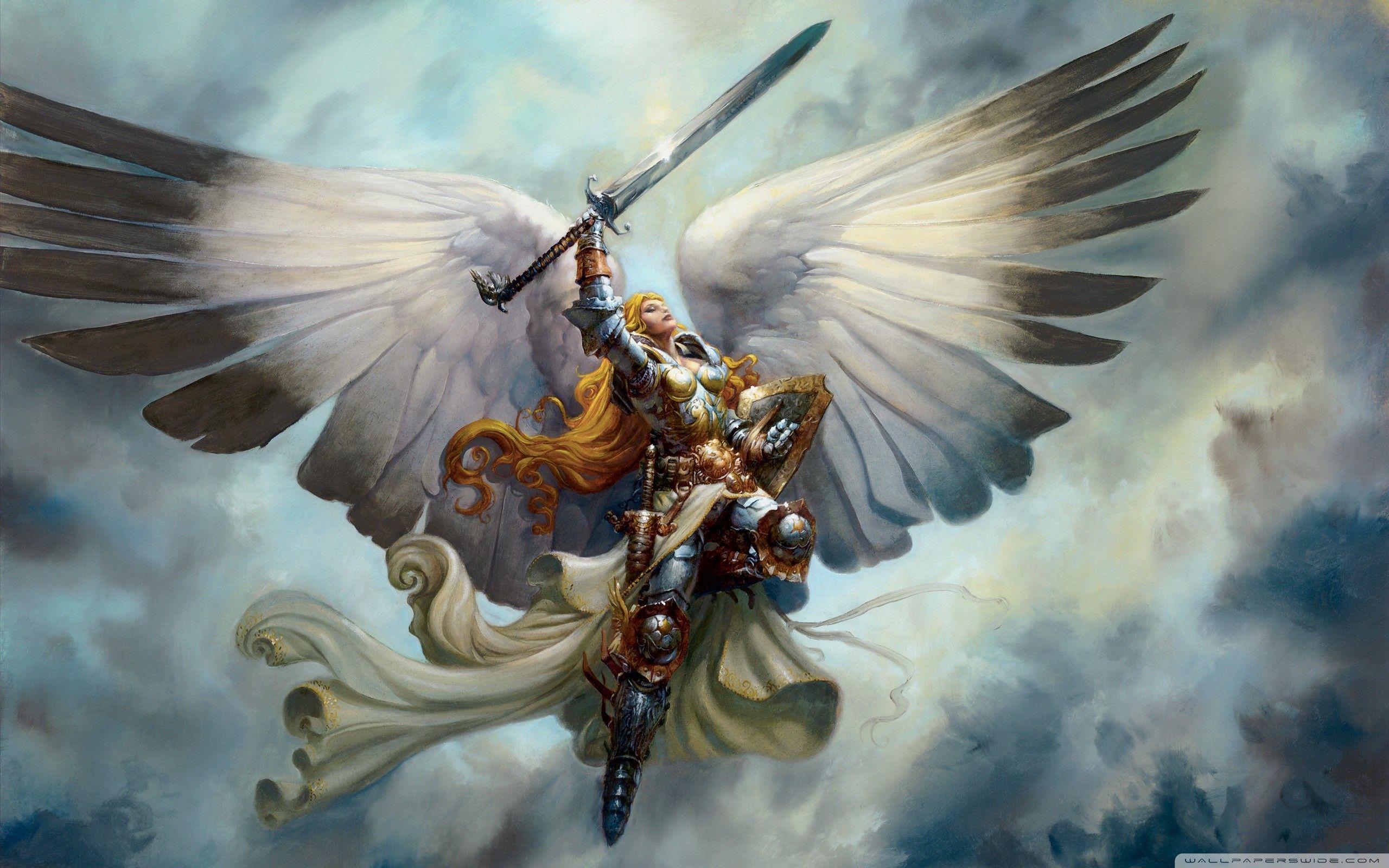 2560x1600 Archangel Michael Wallpaper