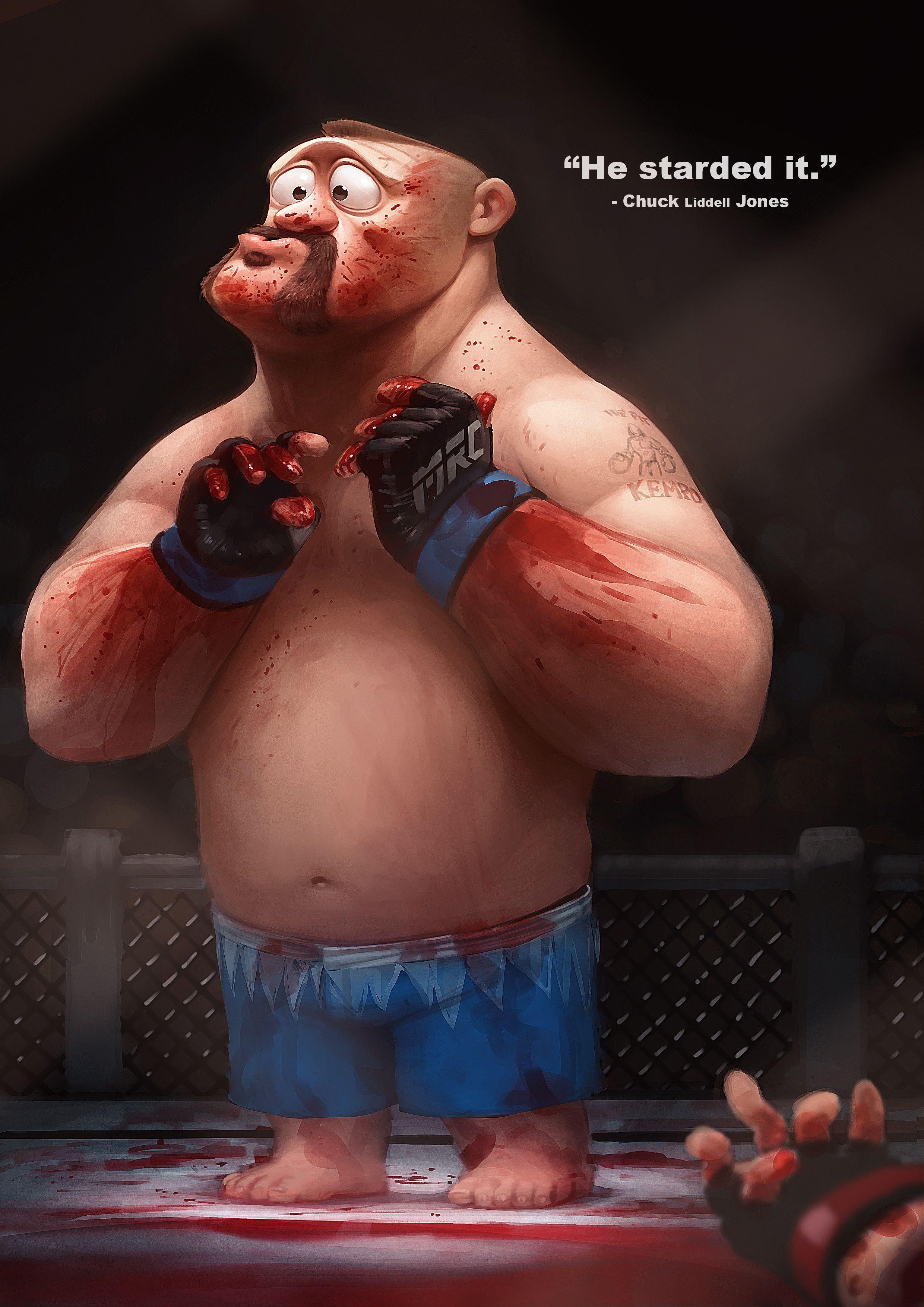 2480x3508 Chuck Liddell Jones, Marco Furtado
