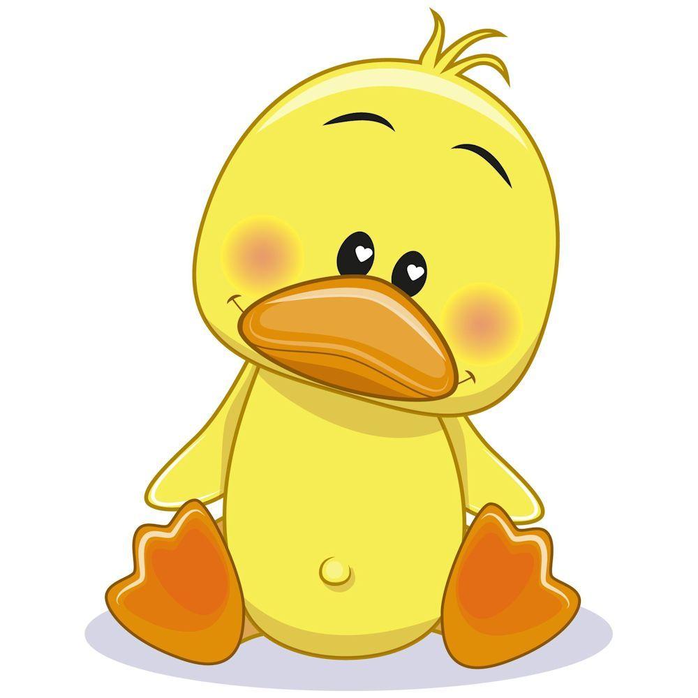 1000x1000 Baby Animal Cross Stitch Pattern : Baby Duck or Duckling. Baby cartoon drawing, Duck cartoon, Baby ducks