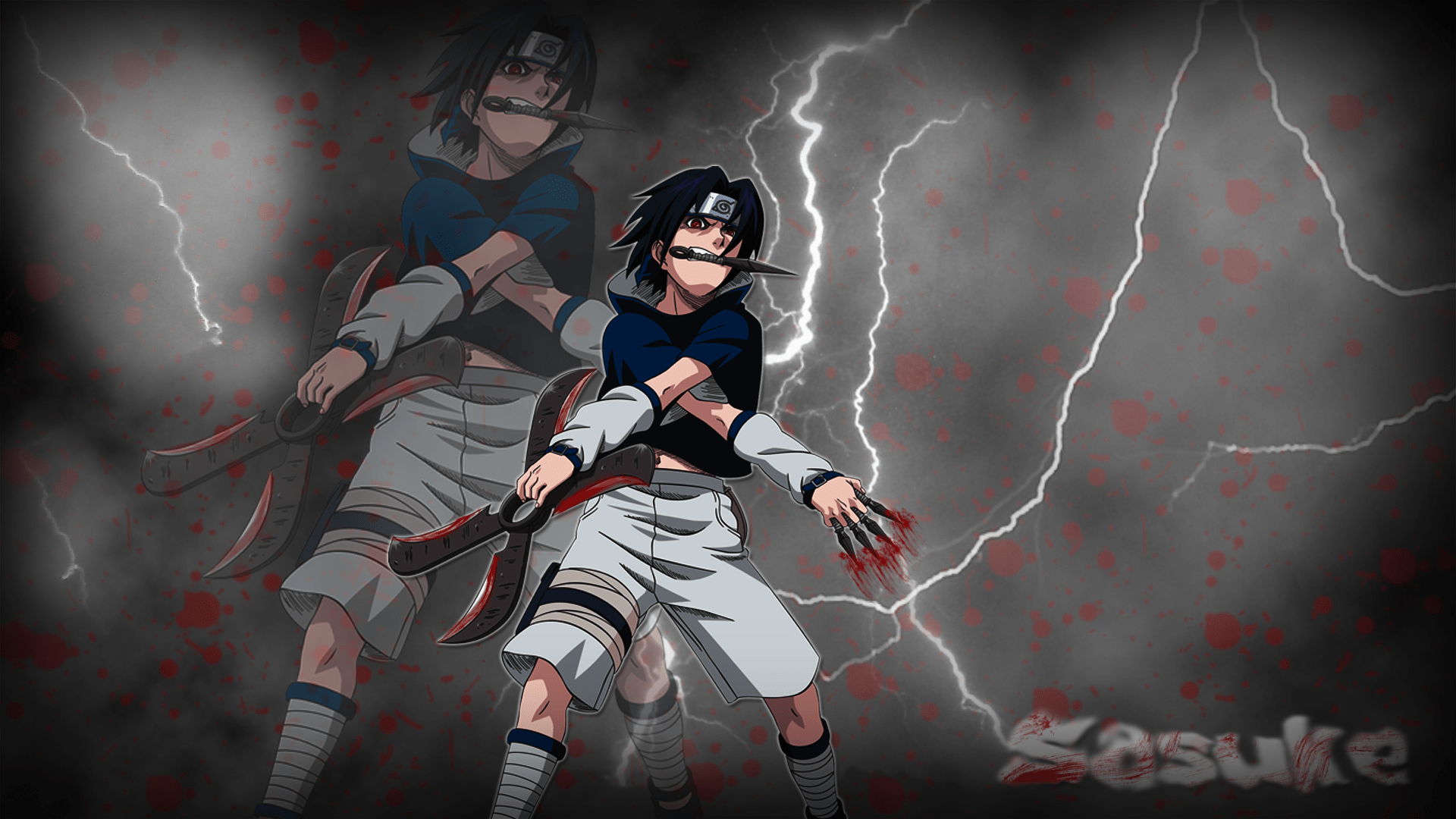 1920x1080 of Itachi 4K wallpaper for your desktop or mobile screen