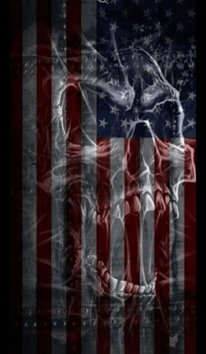720x1234 American Patriot's Life. Usa flag wallpaper, Skull flag, Skull wallpaper