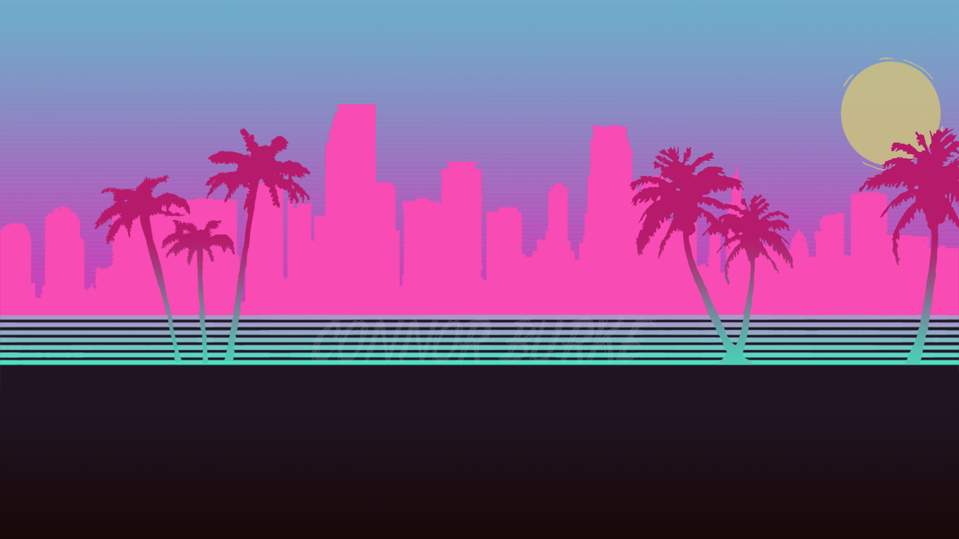 1920x1080 Hotline Miami Desktop Background. Miami Beach Wallpaper, Miami Wallpaper and Miami Art Deco Wallpaper