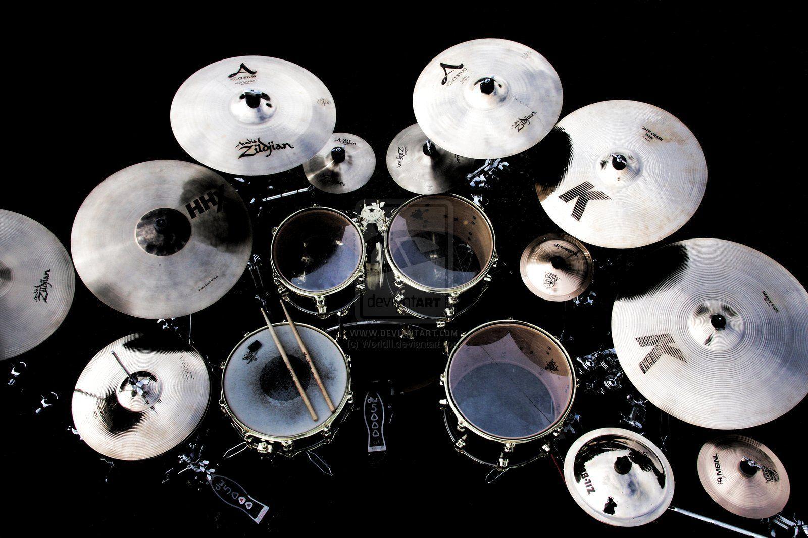 1600x1067 Black Drum Set Musical Instrument Widescreen Computer Background 1219 1600x1067 px