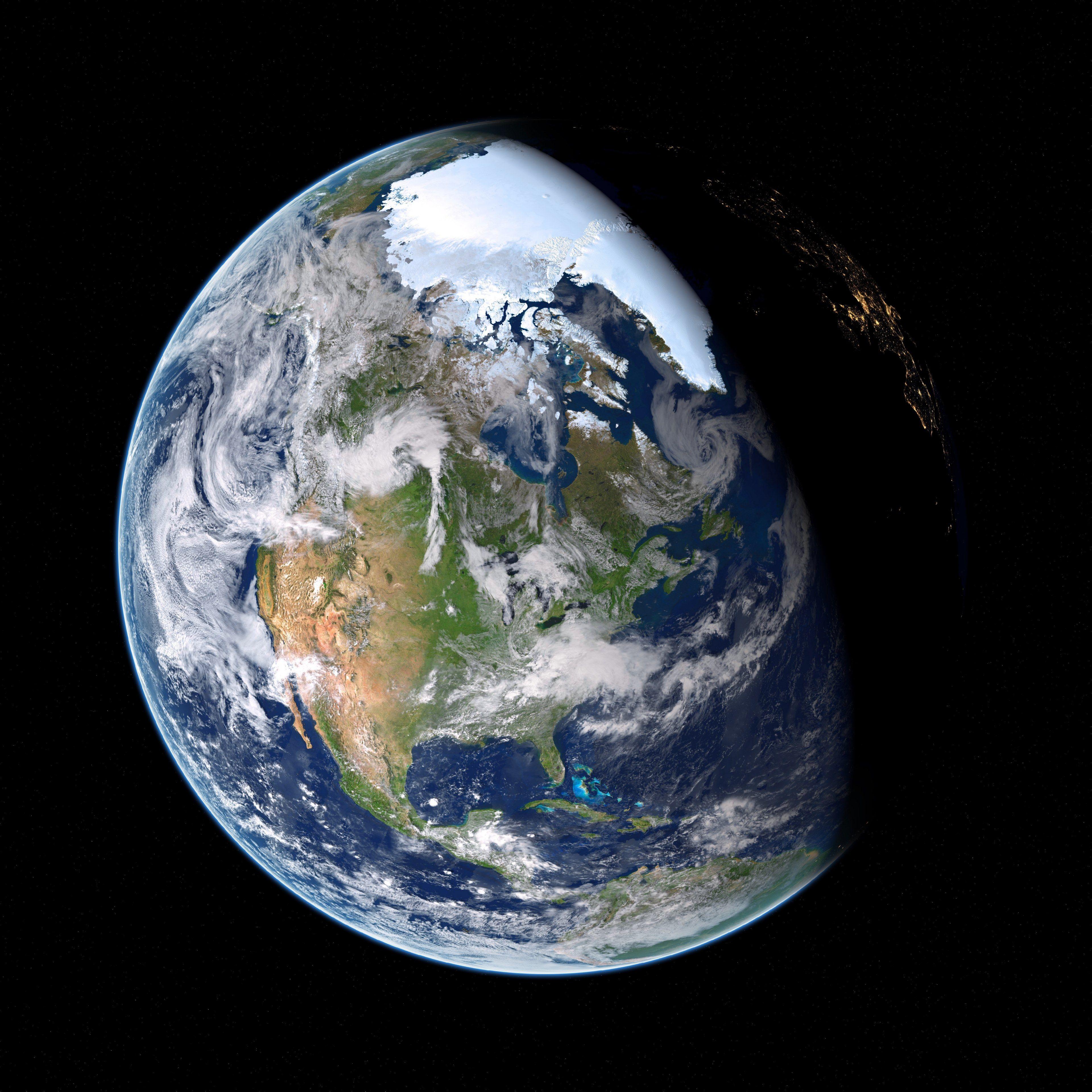 3840x3840 Wallpaper / earth planet space cosmos globe astronomy cosmic 4k wallpaper