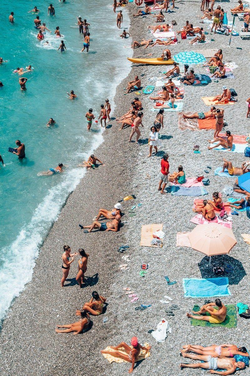 800x1200 Moments from Amalfi: Photo from Positano and the Surrounding Towns tekwani. Vintage beach photo, Beach illustration, Italy beaches