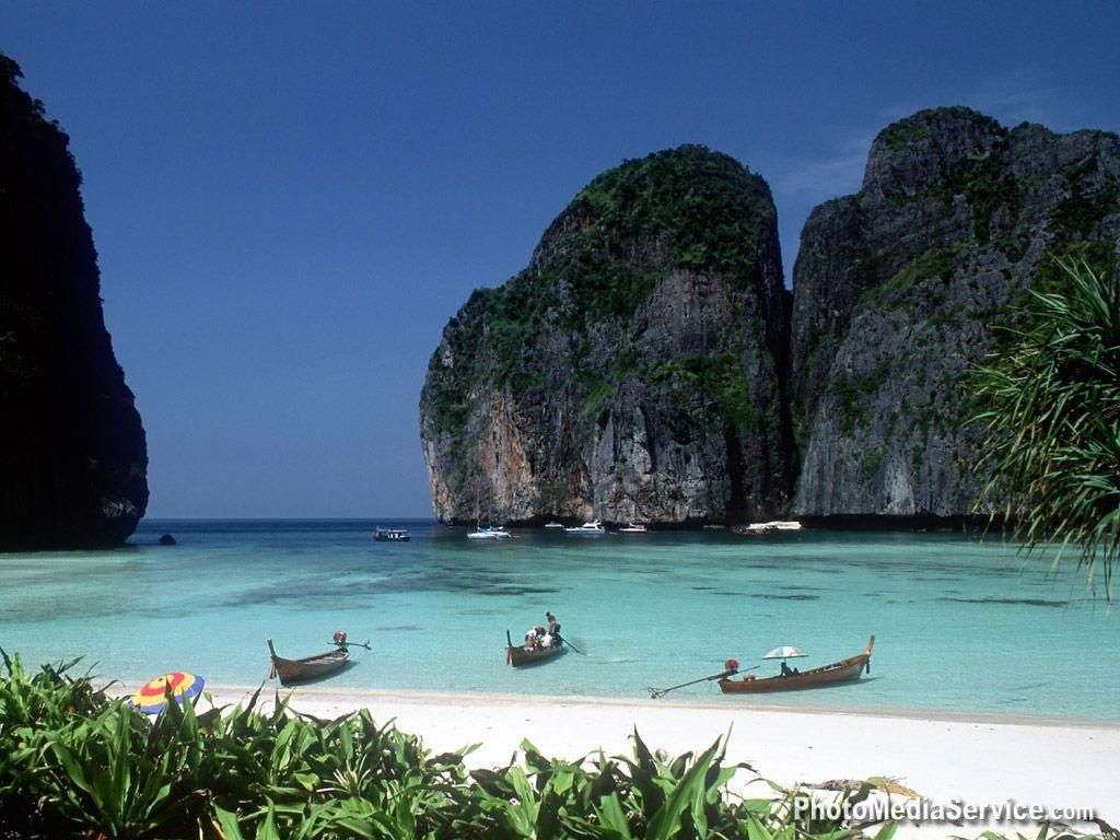 1024x768 Thailand Beach Wallpaper