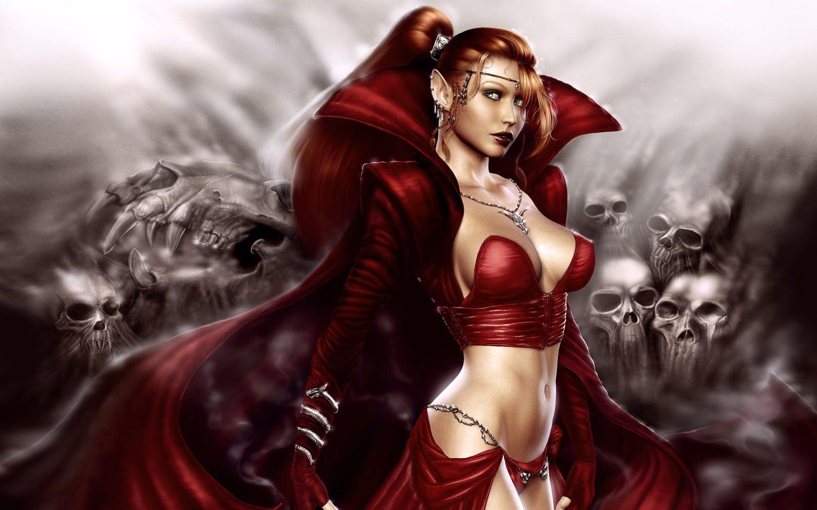 1680x1050 Pin en devil women