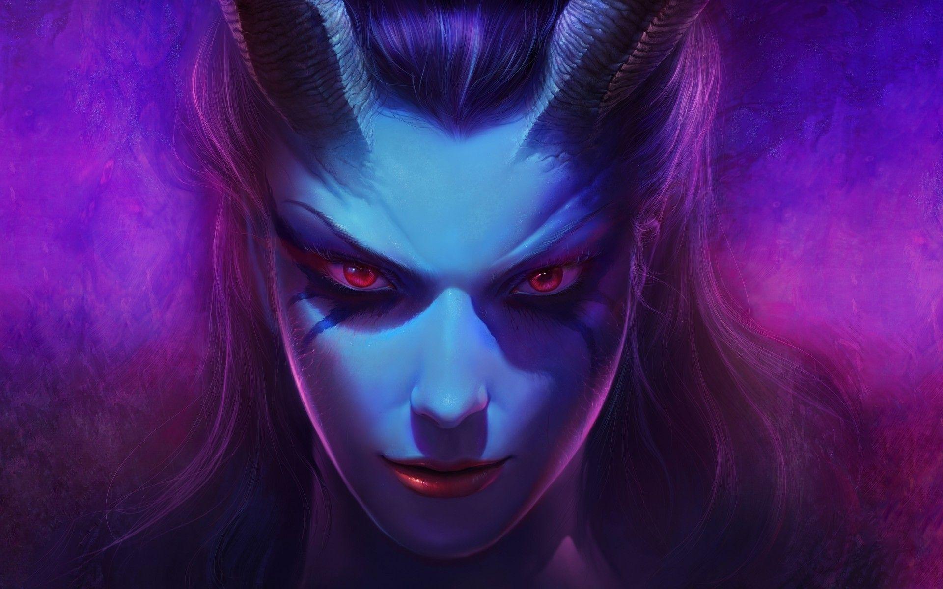 1920x1200 Female Demon
