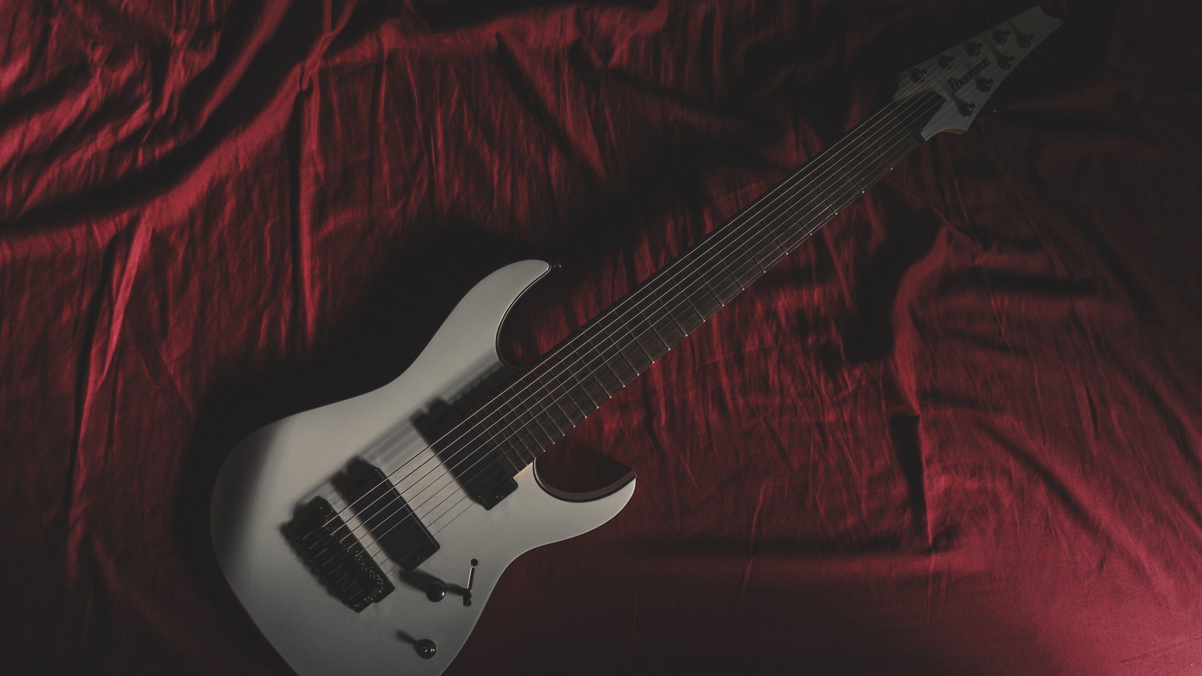 3840x2160 Download 3840x2160 Guitar, Instrument, Music, Folds Wallpaper for UHD TV