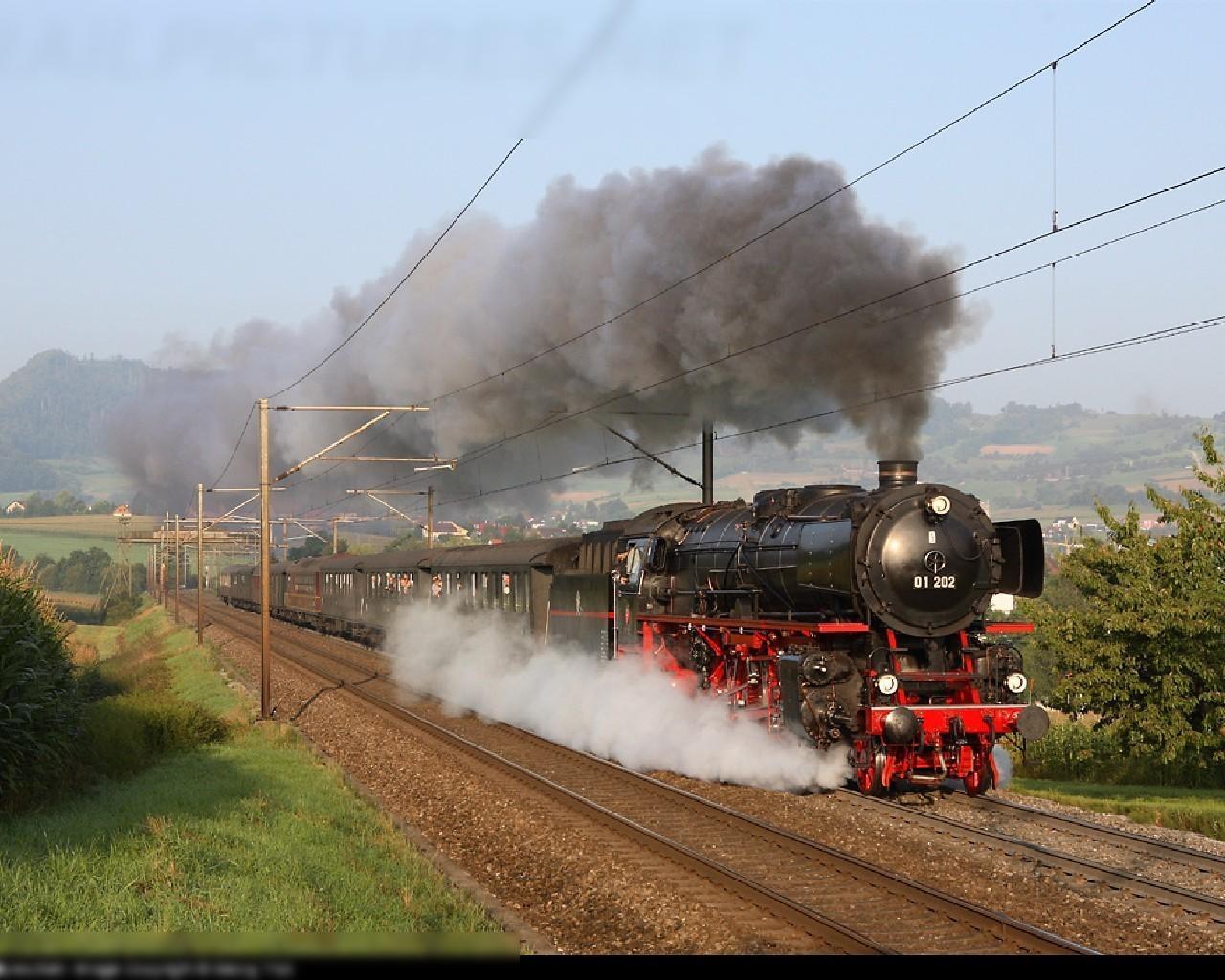 1280x1024 Trains Switzerland Wallpaper for Android