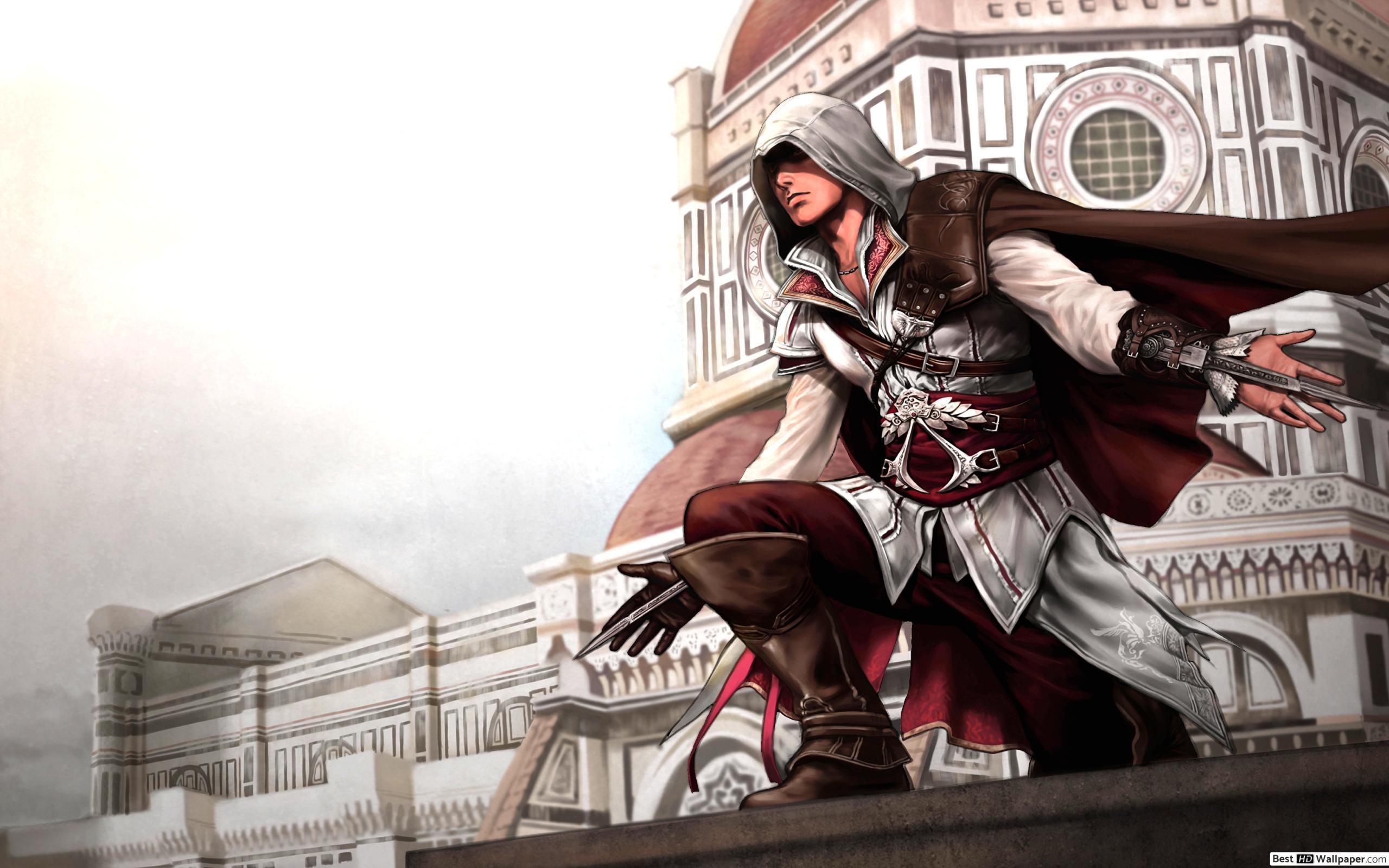 2560x1600 Assassin's Creed 2 (painting) HD wallpaper download