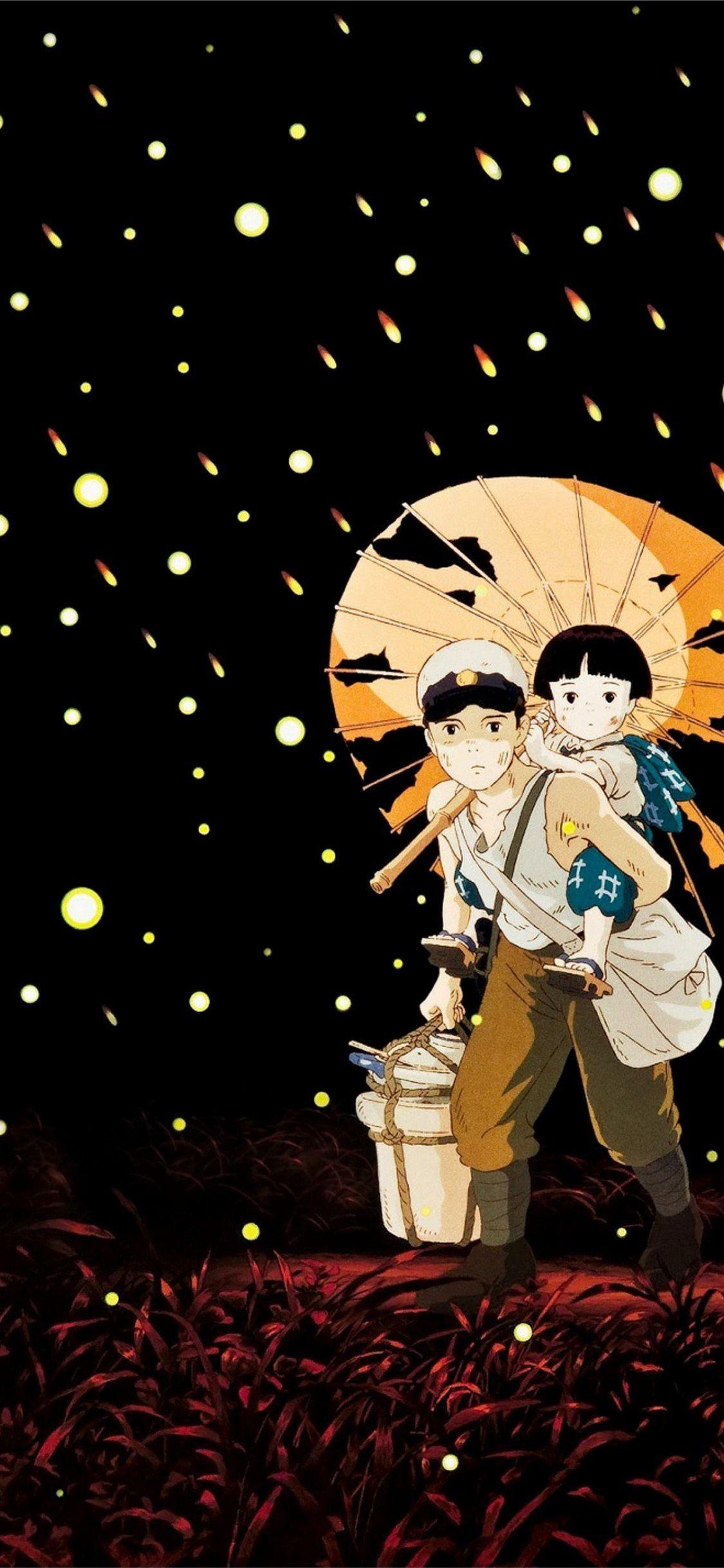 1125x2436 Studio Ghibli Phone iPhone X Wallpaper Free Download