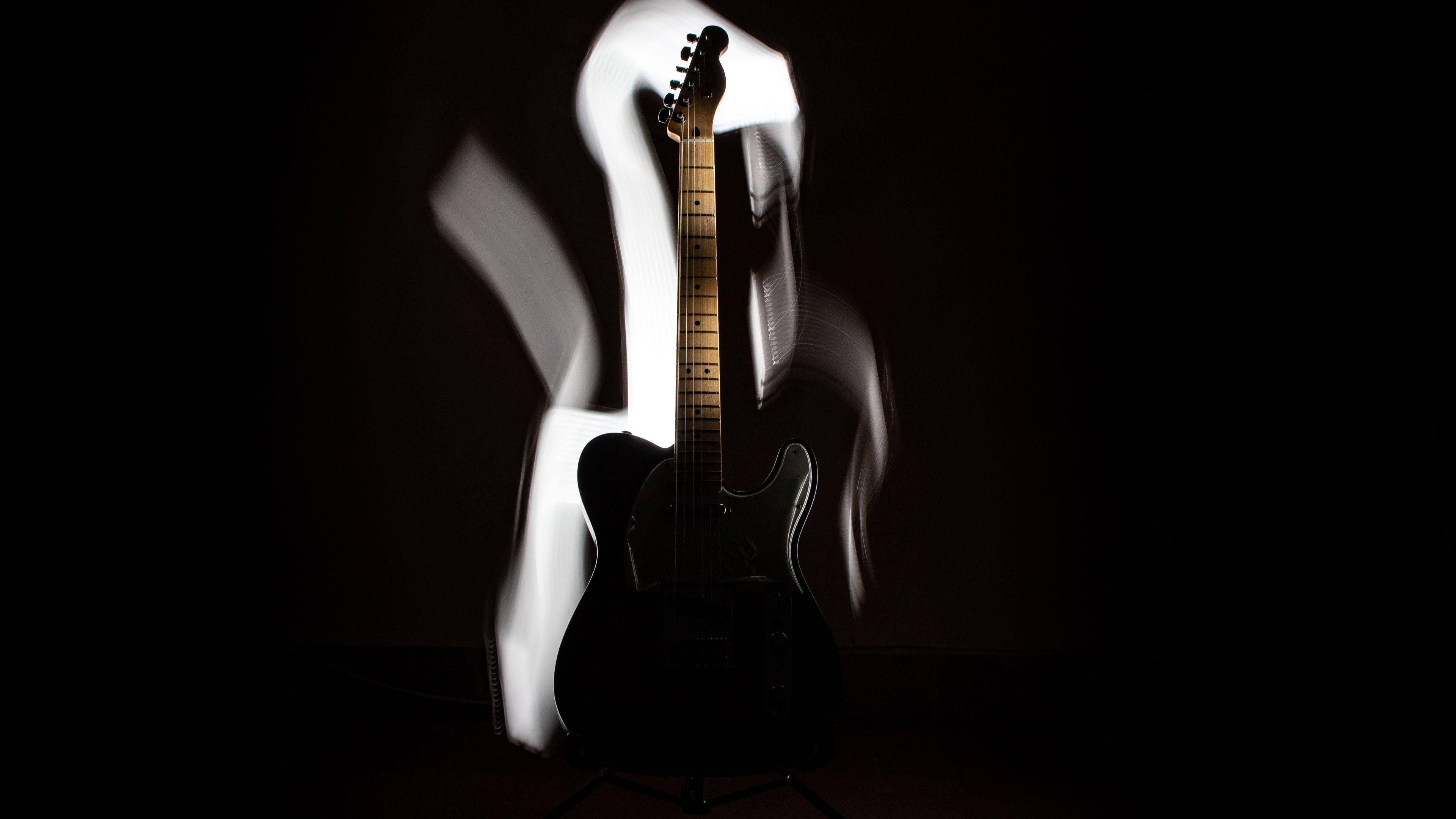 3840x2160 Download Portrait, guitar, electrical, musical instrument wallpaper, 3840x 4K UHD 16: Widescreen