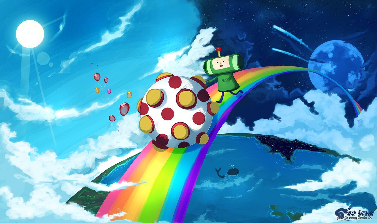 Katamari Damacy Wallpapers Top Free Katamari Damacy Backgrounds Wallpaperaccess