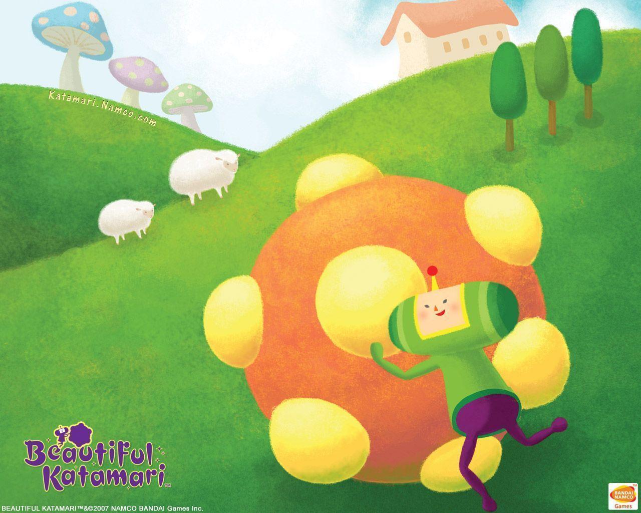 1280x1024 Katamari Background