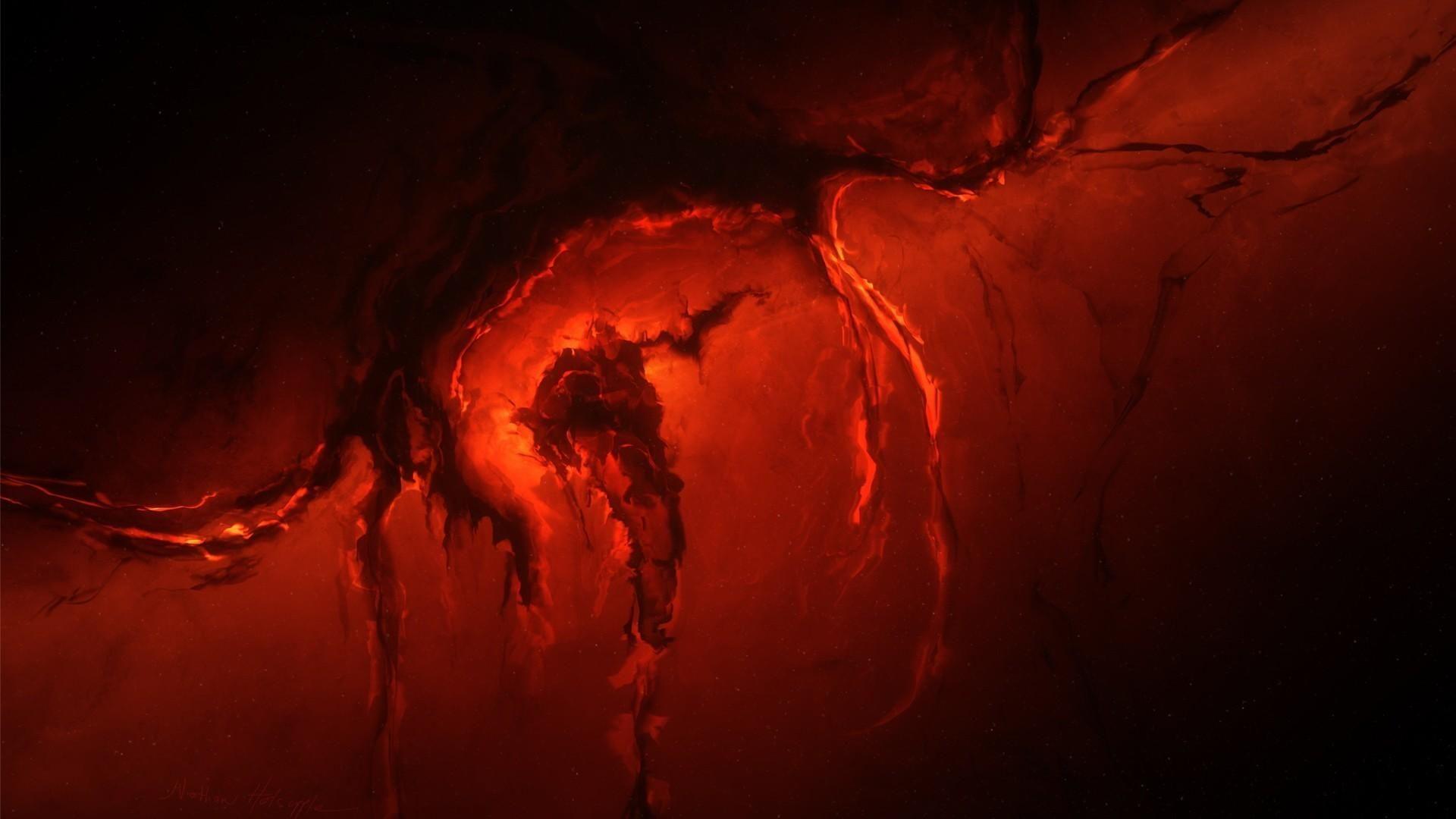 Red Space Wallpapers - Top Free Red Space Backgrounds - WallpaperAccess