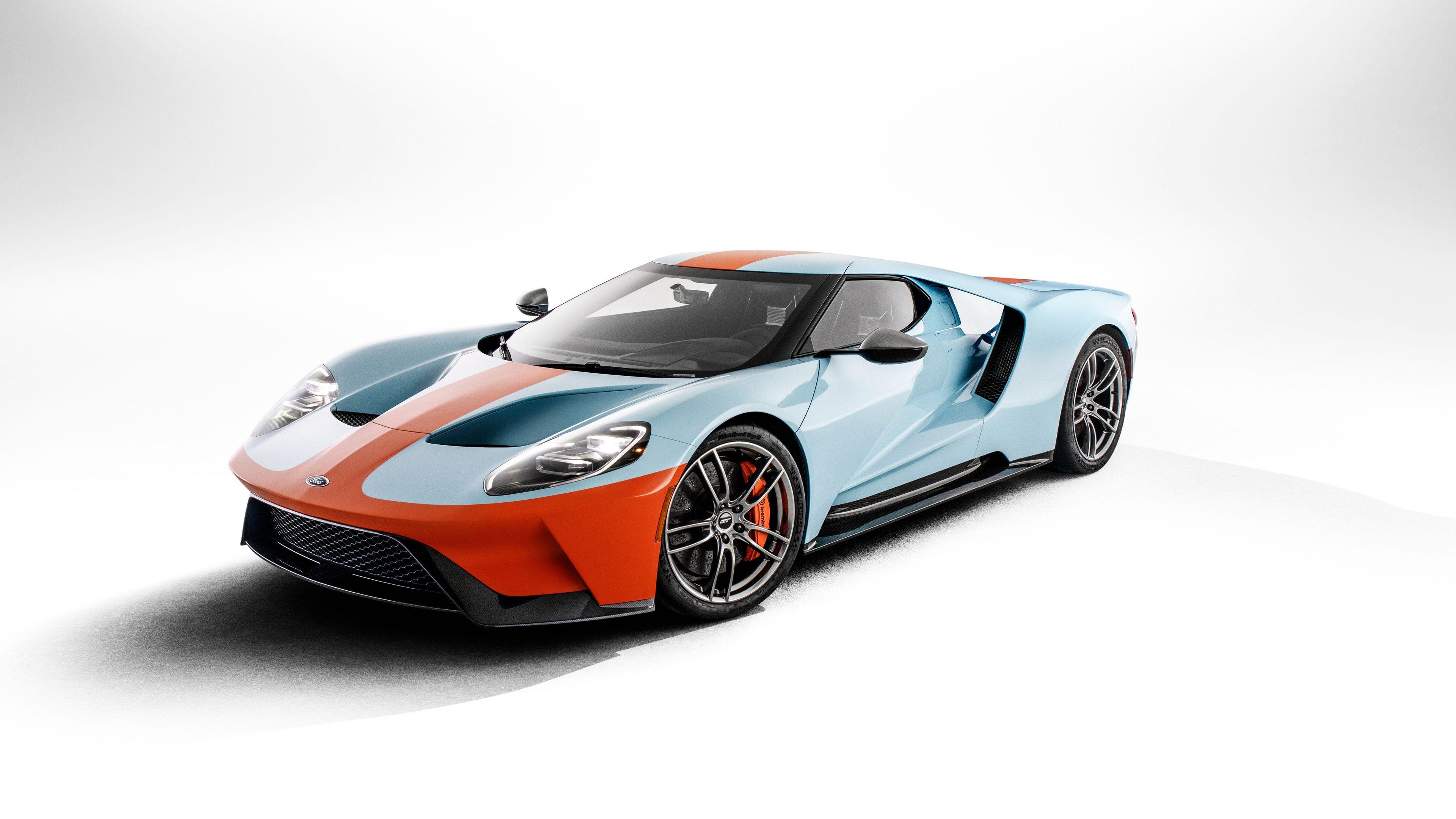 3840x2160 Ford GT Heritage Edition 4k 2018 Hd Wallpaper, Ford Wallpaper, Ford Gt Wallpaper, Cars Wallpaper, 4k Wallpaper. Ford Gt Gulf, Ford Gt, 2019 Ford