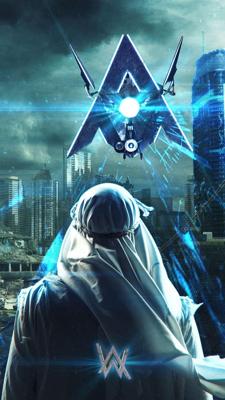 750x1334 Alan Walker Darkside Wallpaper